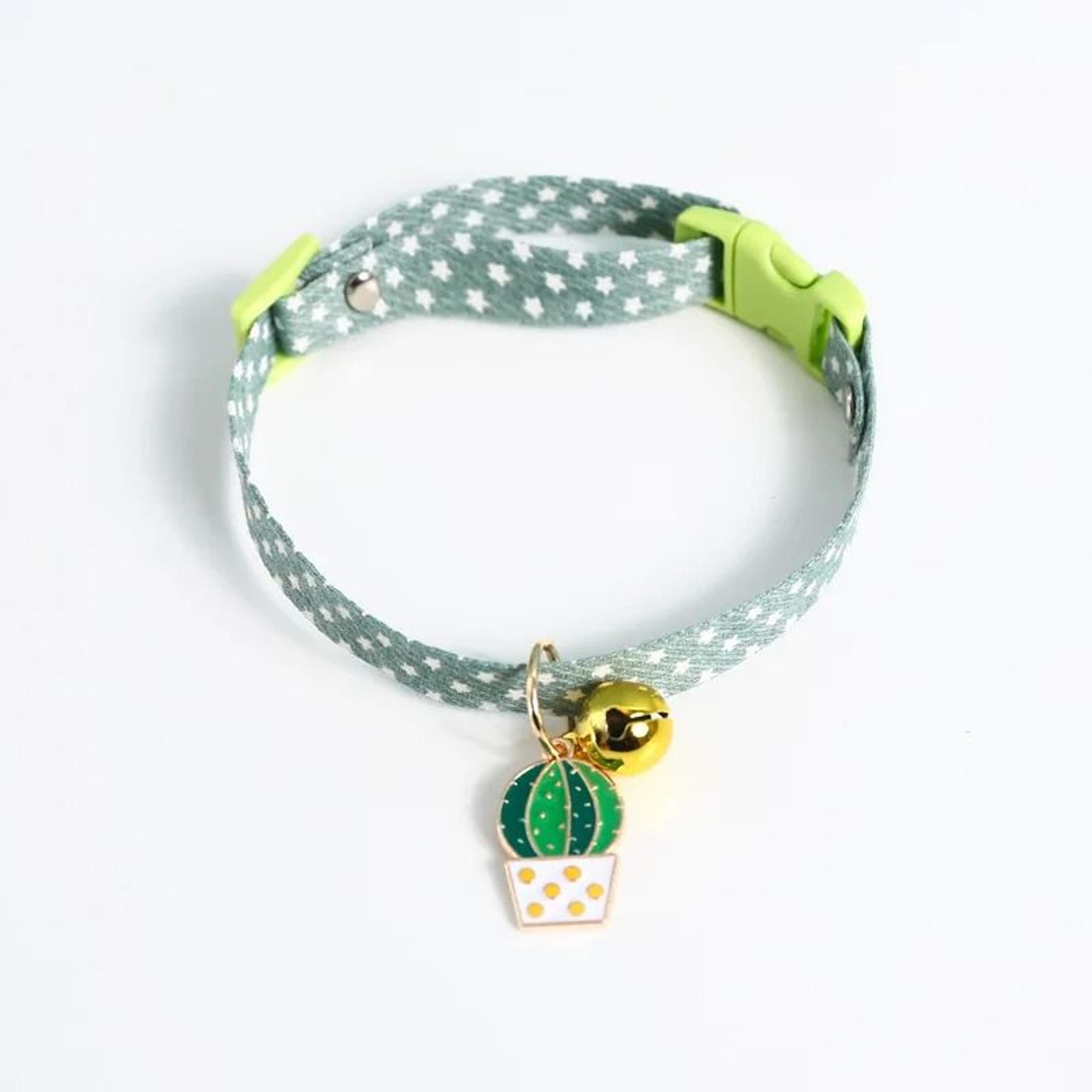 Adjustable Kitten Collar Breakaway Cat Collar With Bell For Cats Puppies And Small Pets 12