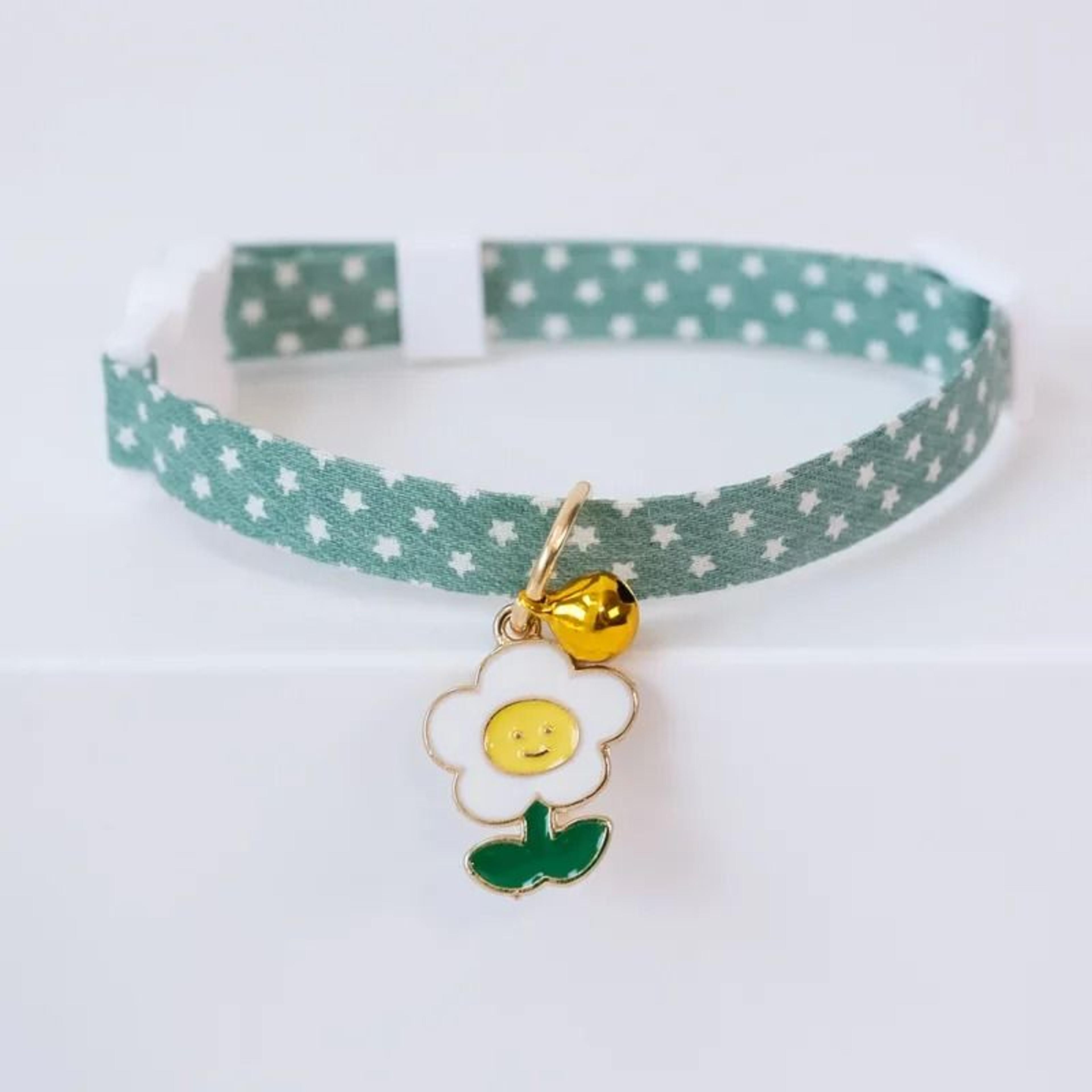 Adjustable Kitten Collar Breakaway Cat Collar With Bell For Cats Puppies And Small Pets 16