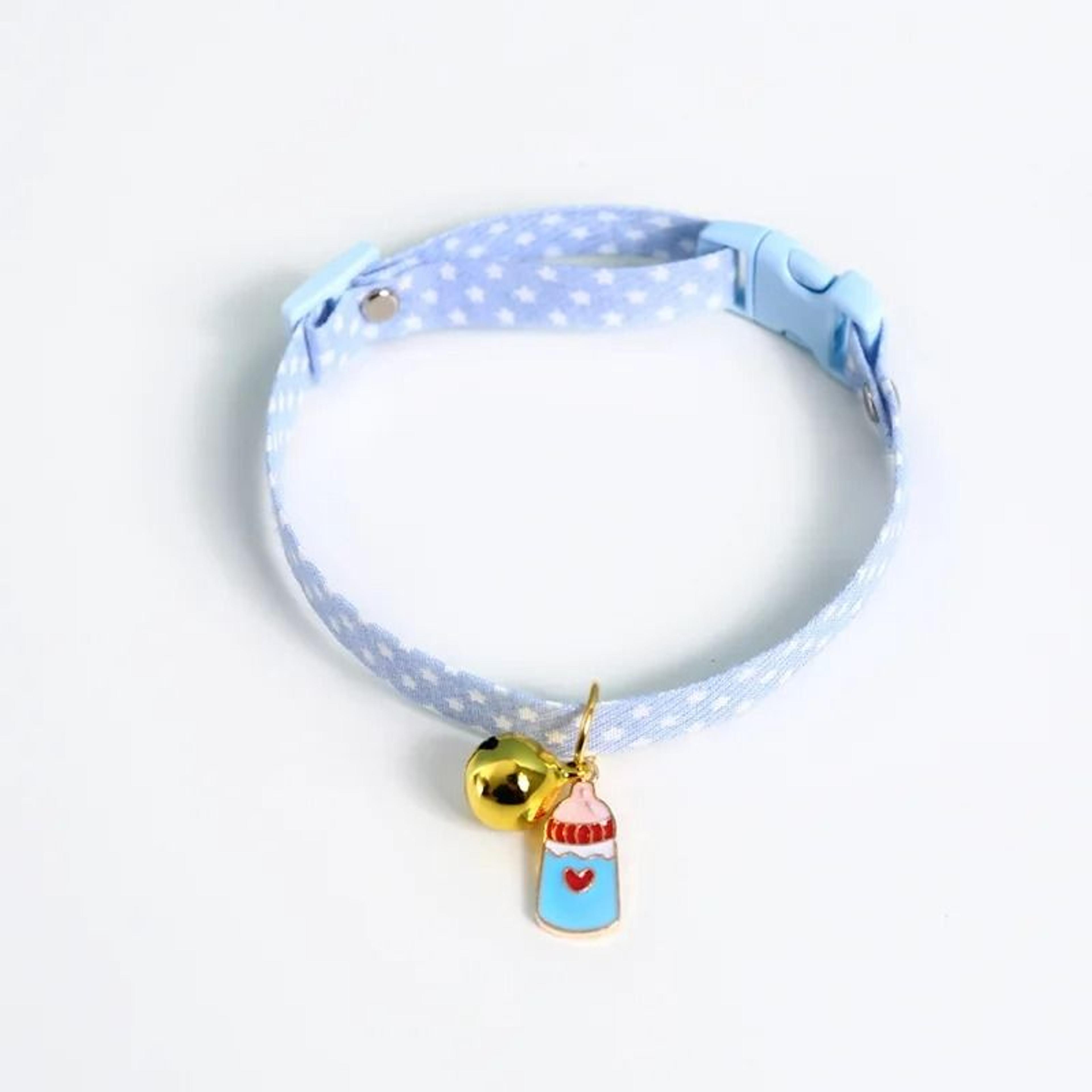 Adjustable Kitten Collar Breakaway Cat Collar With Bell For Cats Puppies And Small Pets 21