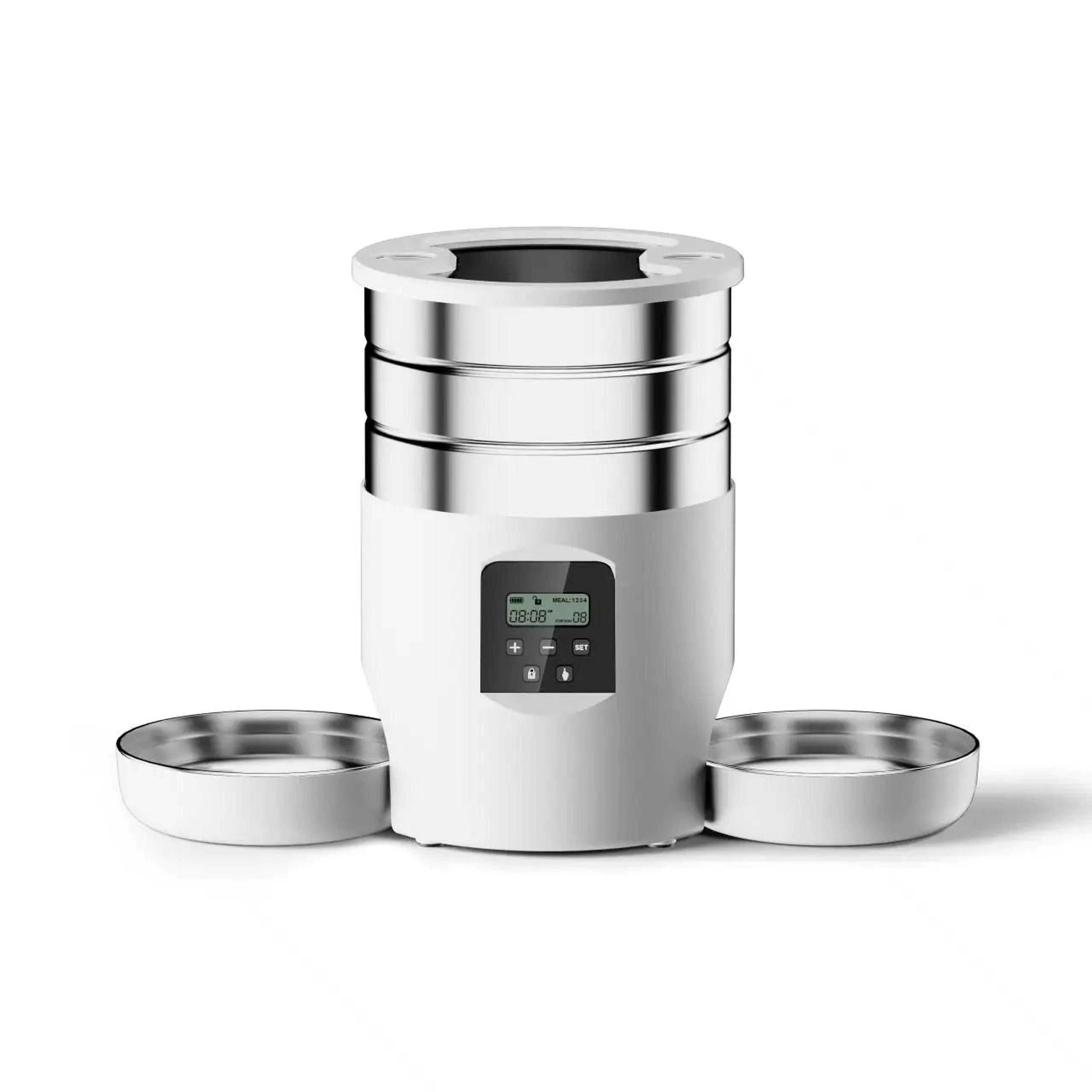 4L Smart Pet Feeder With Tuya App Water Dispenser And Dry Food Bowl 5