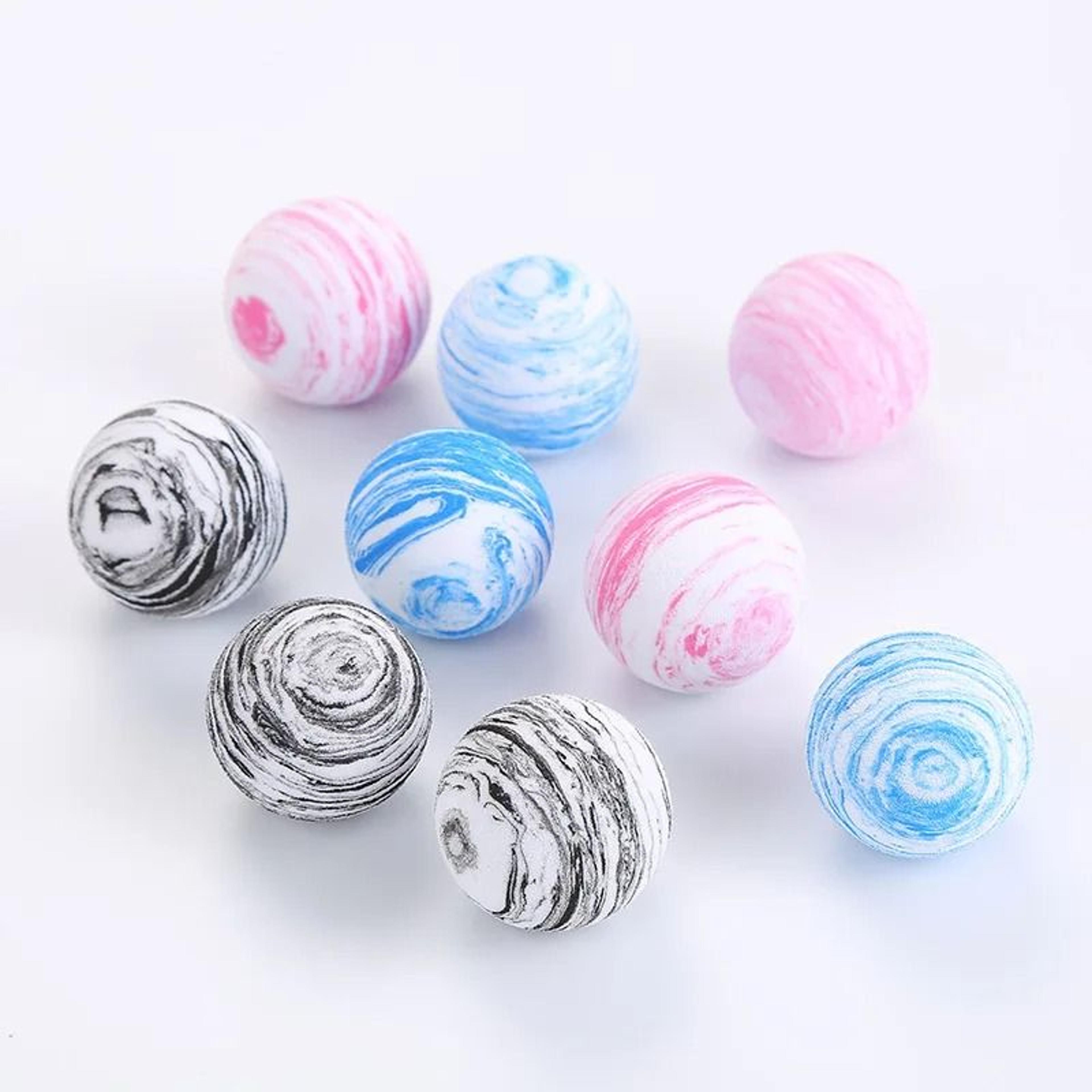 Galaxy EVA Cat Toy Ball Lightweight Rolling Chase Toy For Indoor Cats And Kittens 7