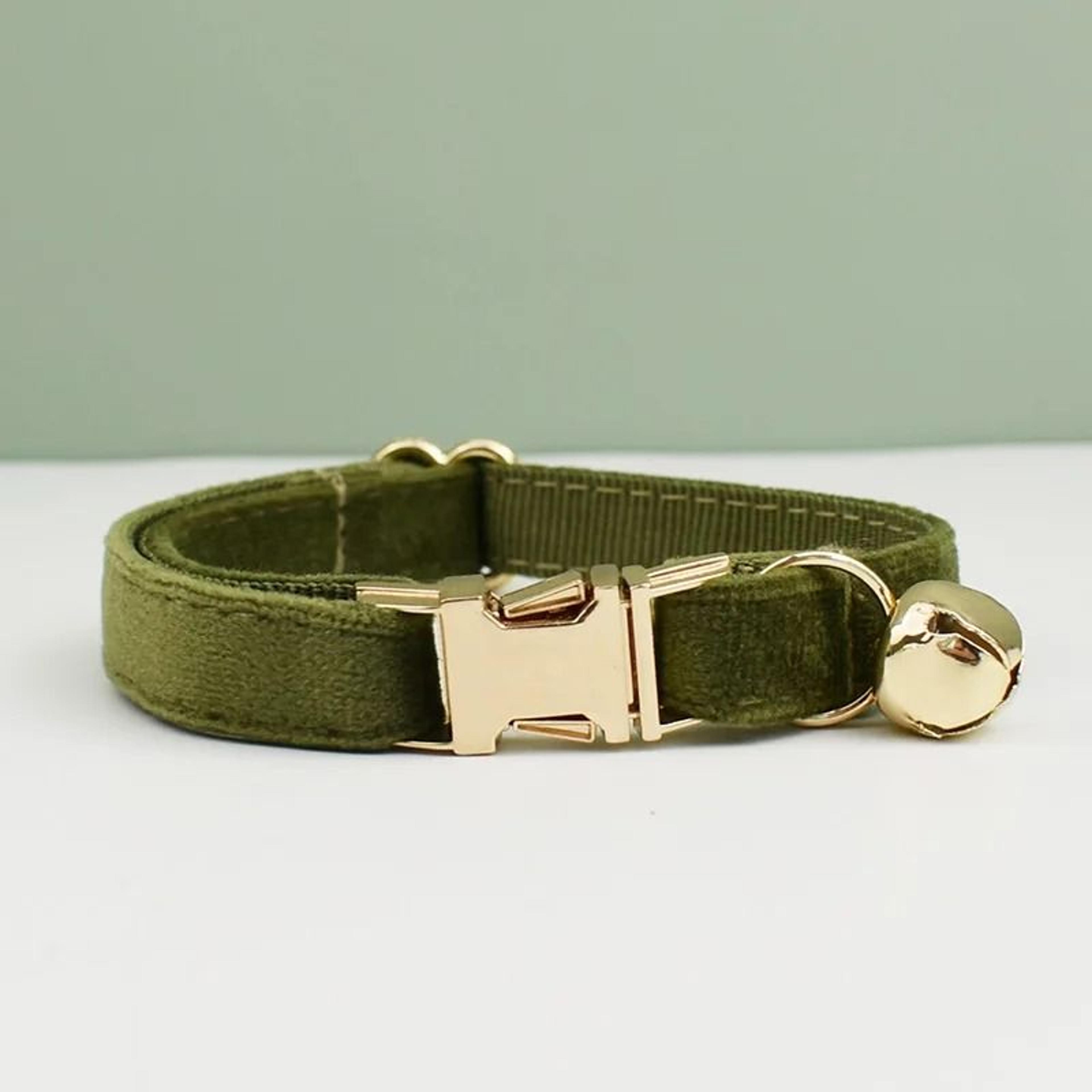 Velvet Bow Cat Collar Personalized Adjustable Collar With Bell For Cats And Kittens 1