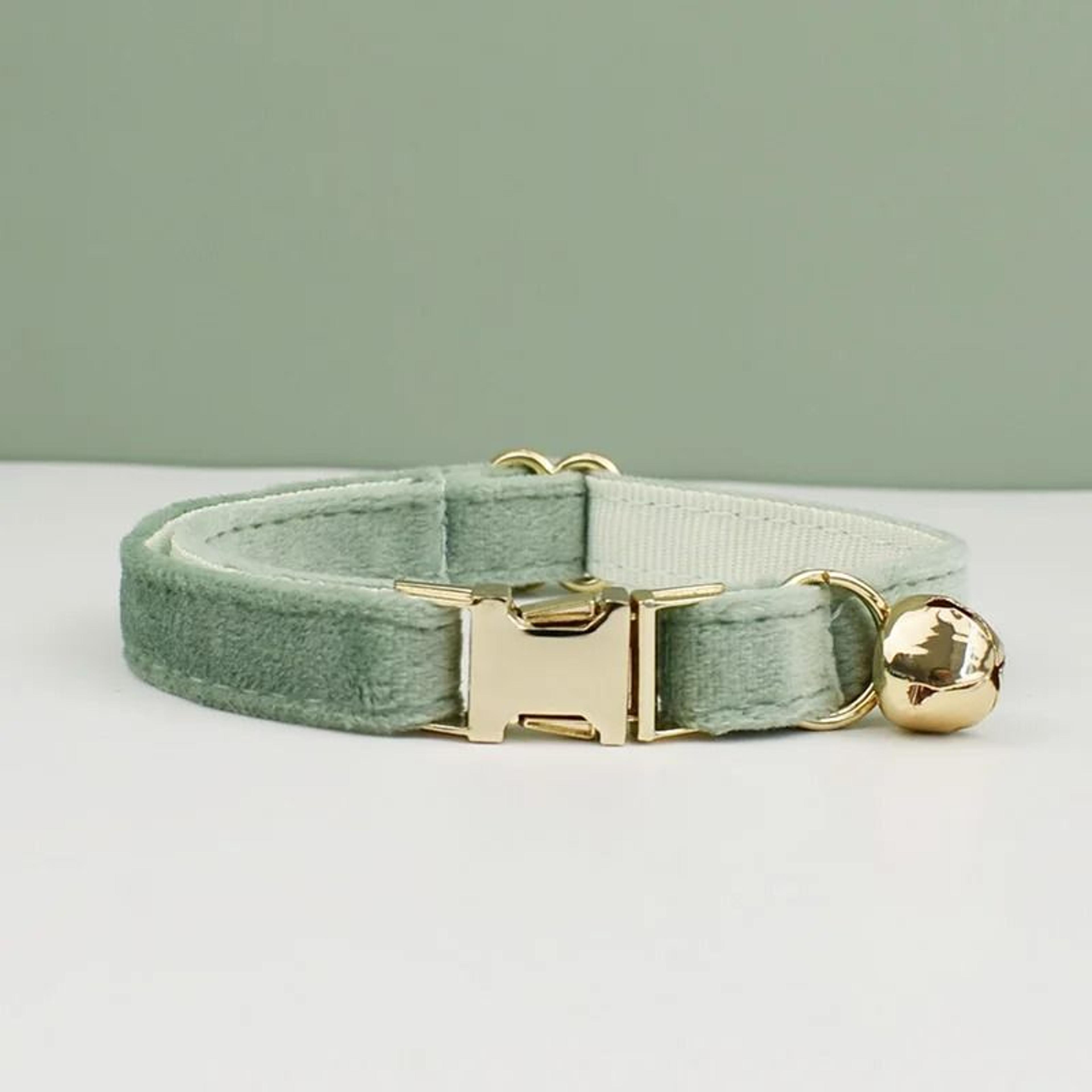 Velvet Bow Cat Collar Personalized Adjustable Collar With Bell For Cats And Kittens 6