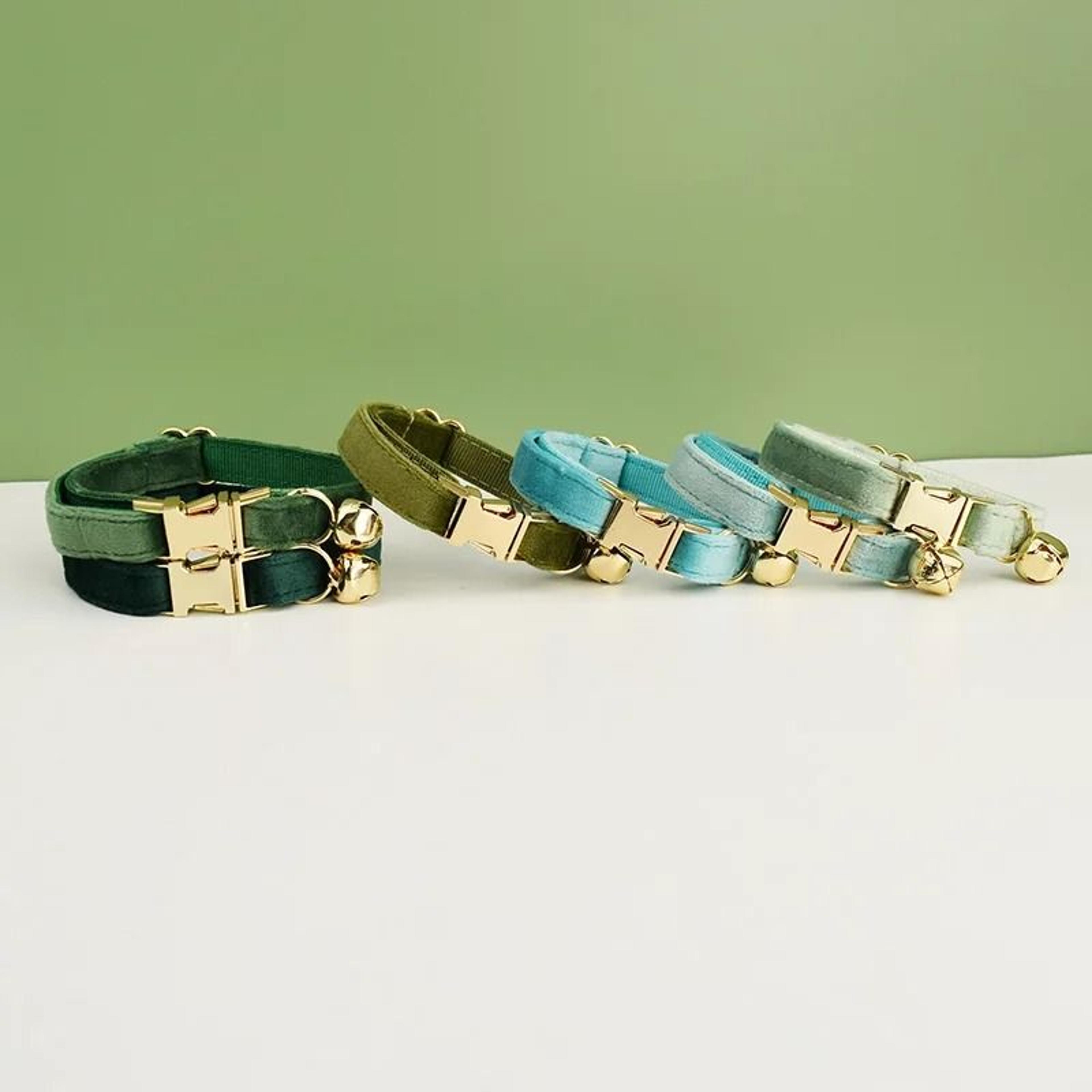 Velvet Bow Cat Collar Personalized Adjustable Collar With Bell For Cats And Kittens 18