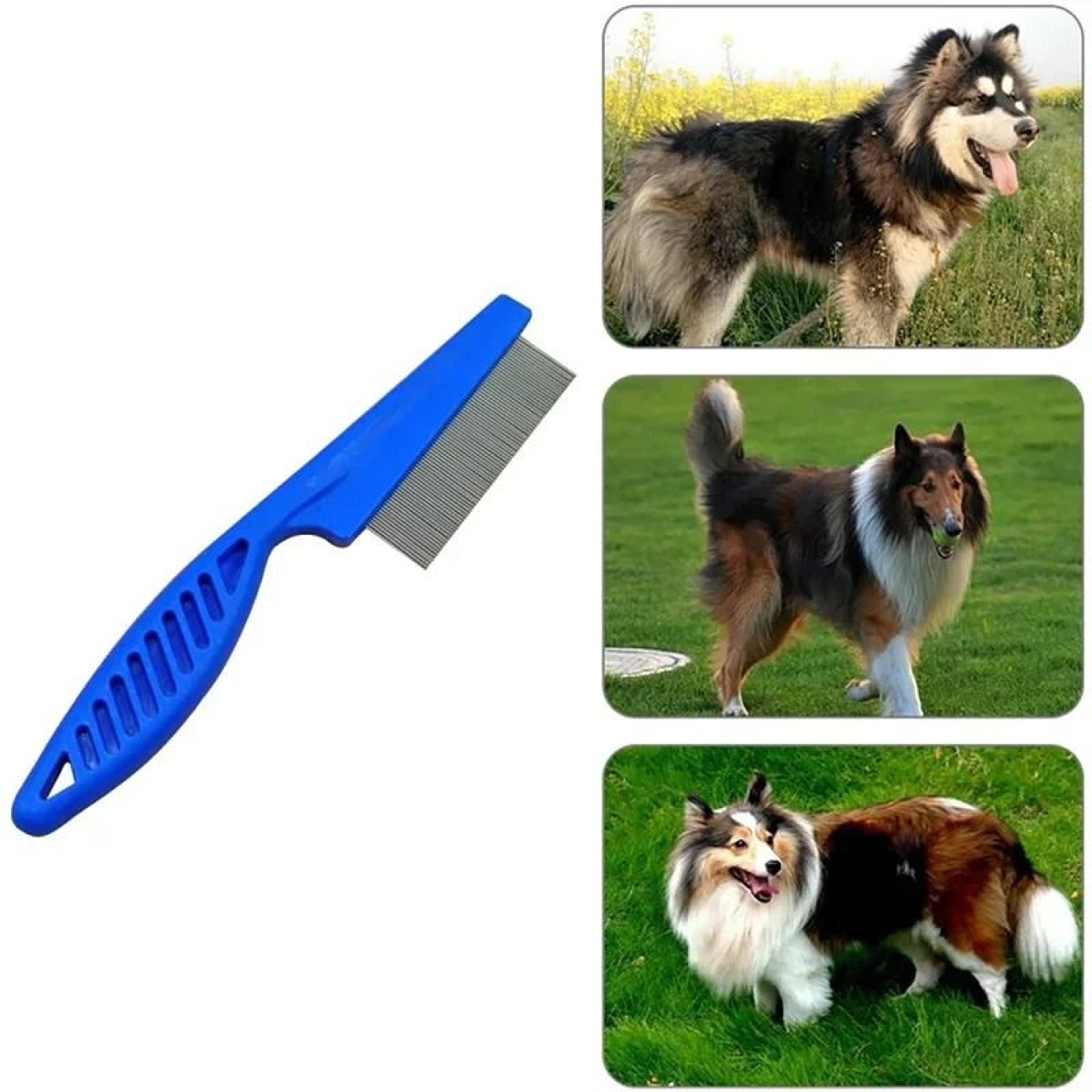 Stainless Steel Pet Flea Comb Hair Shedding Grooming Tool For Cats And Dogs 6