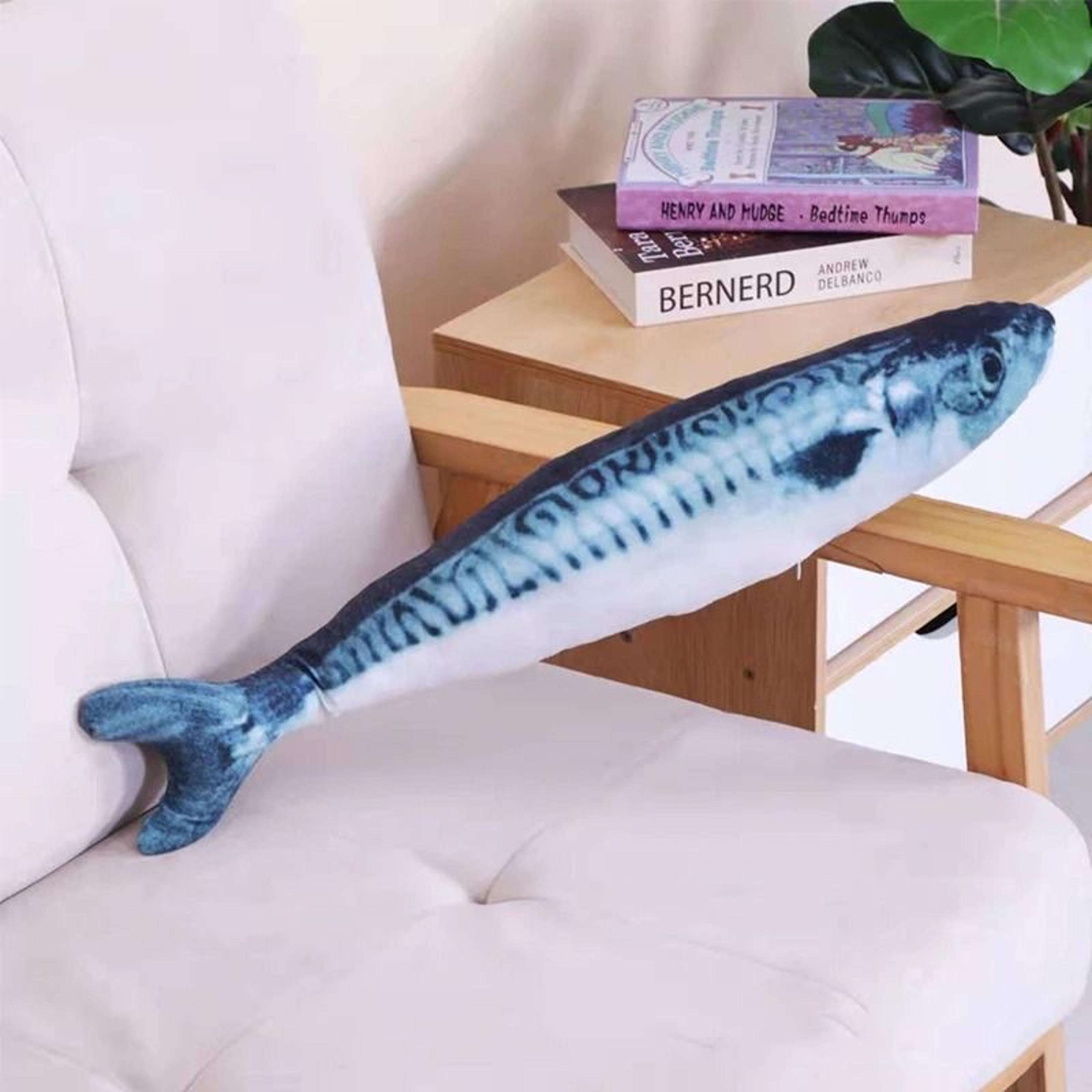 Plush Catnip Fish Toy For Interactive Kitten Play 3