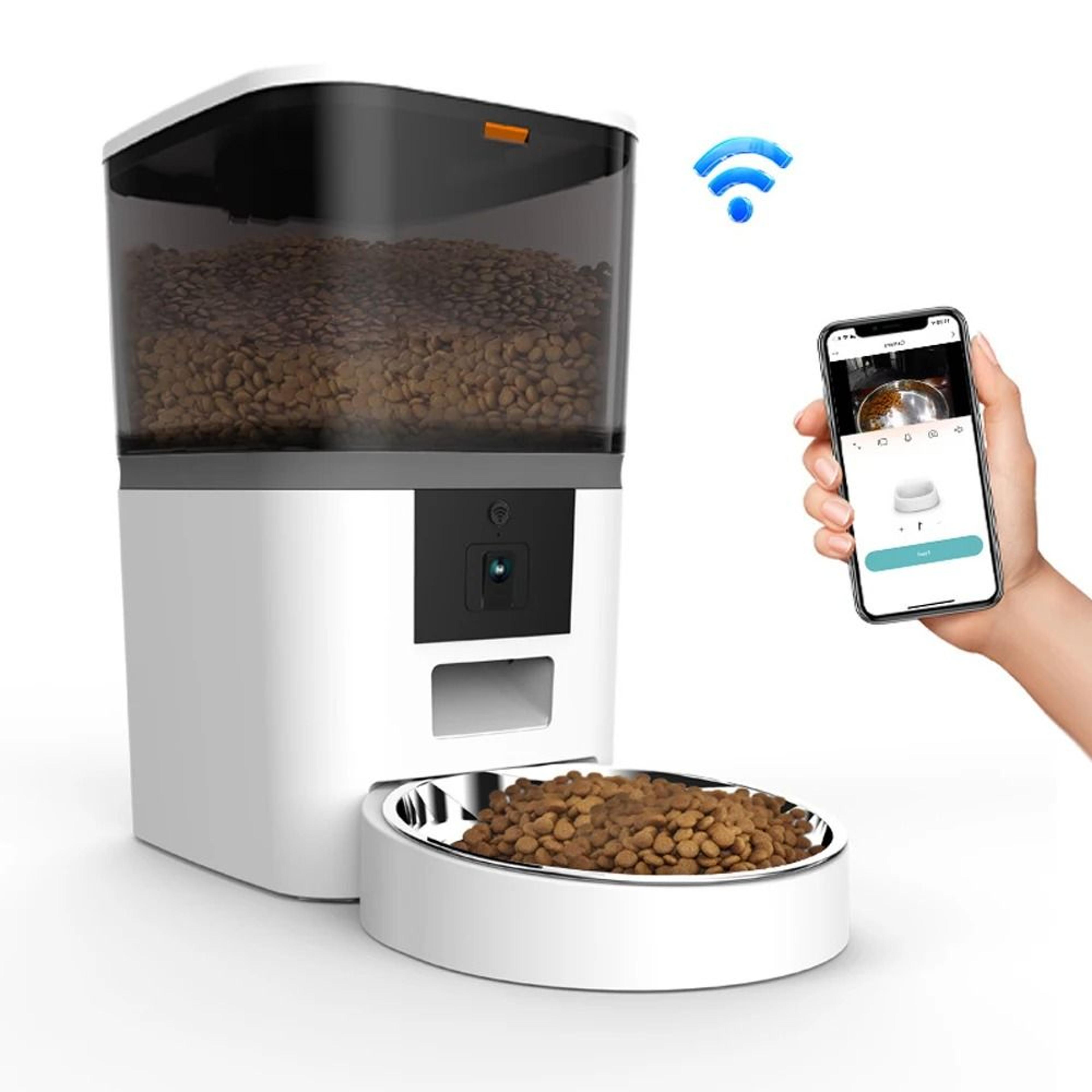4L Automatic Pet Feeder With HD Camera For Cats And Dogs 2