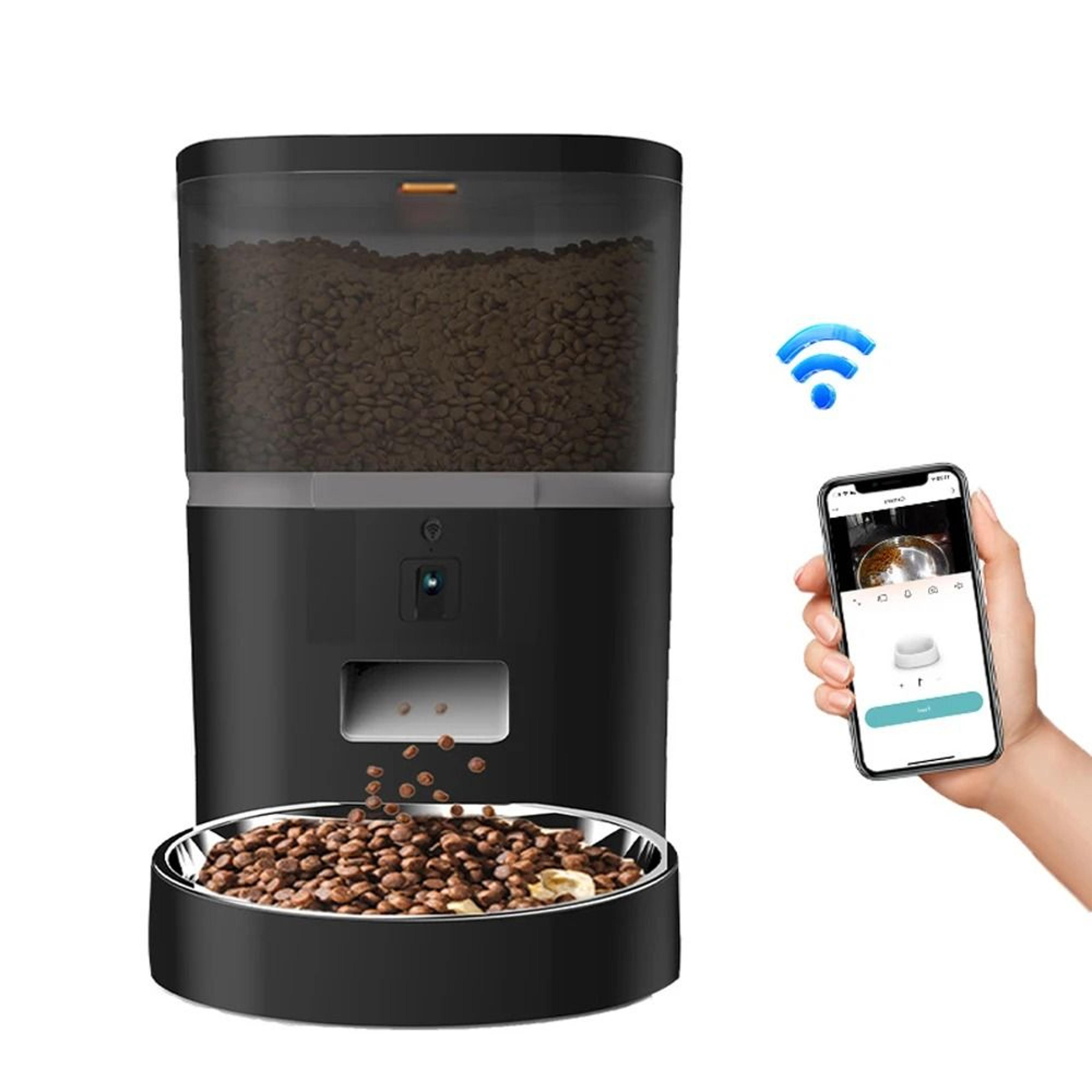 4L Automatic Pet Feeder With HD Camera For Cats And Dogs 1