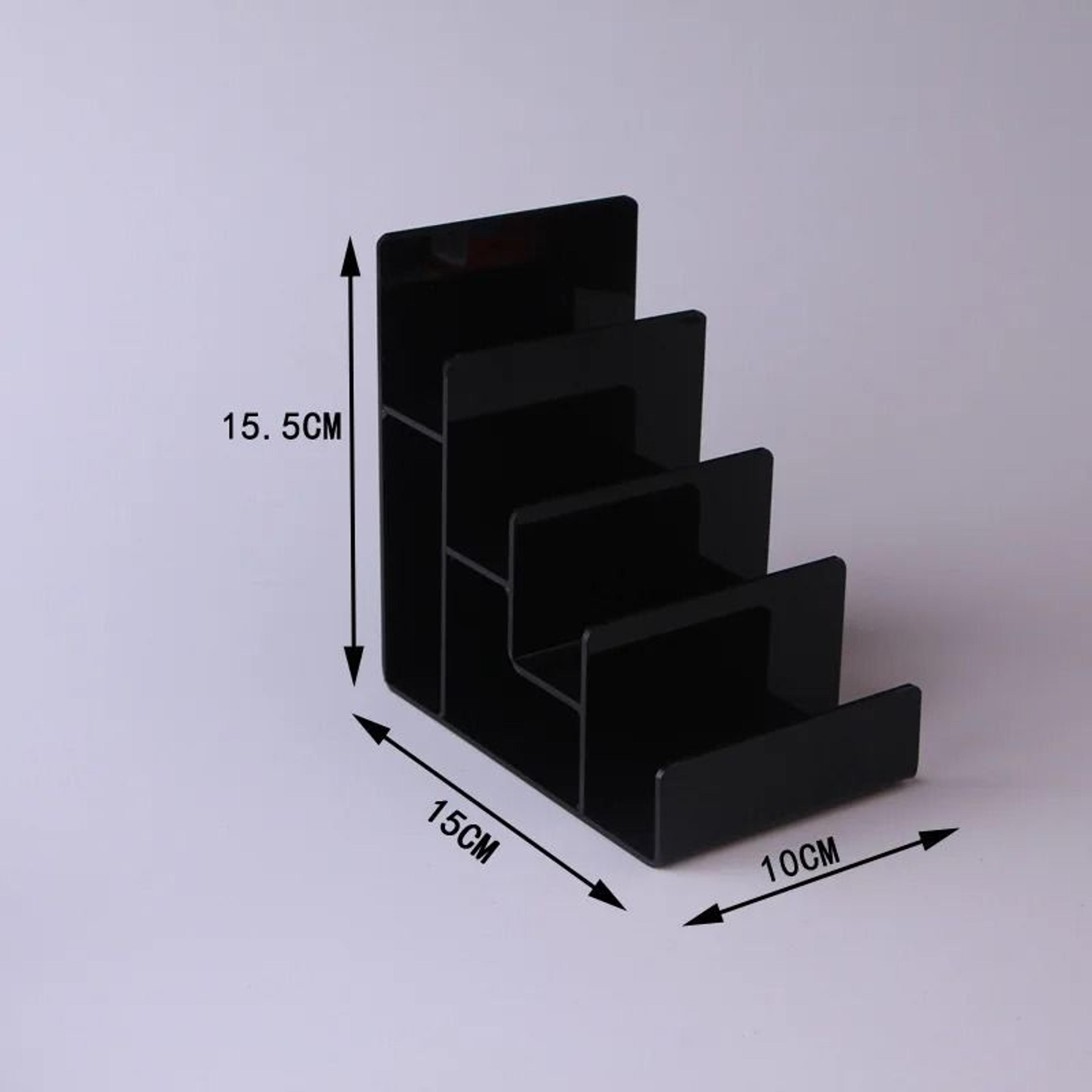 Clear Acrylic Display Risers For Handbags Jewelry Makeup And Purse Storage Rack 7