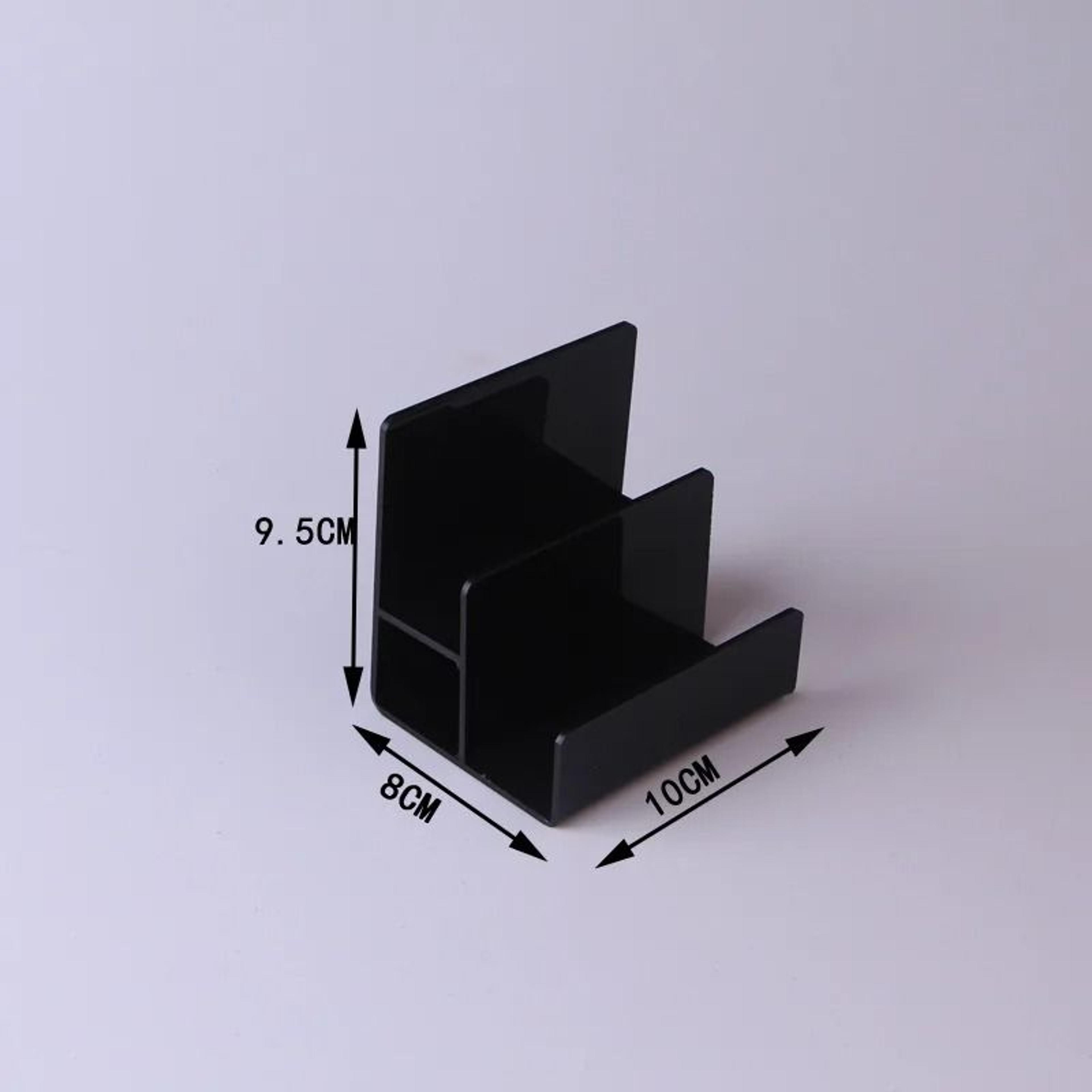 Clear Acrylic Display Risers For Handbags Jewelry Makeup And Purse Storage Rack 5