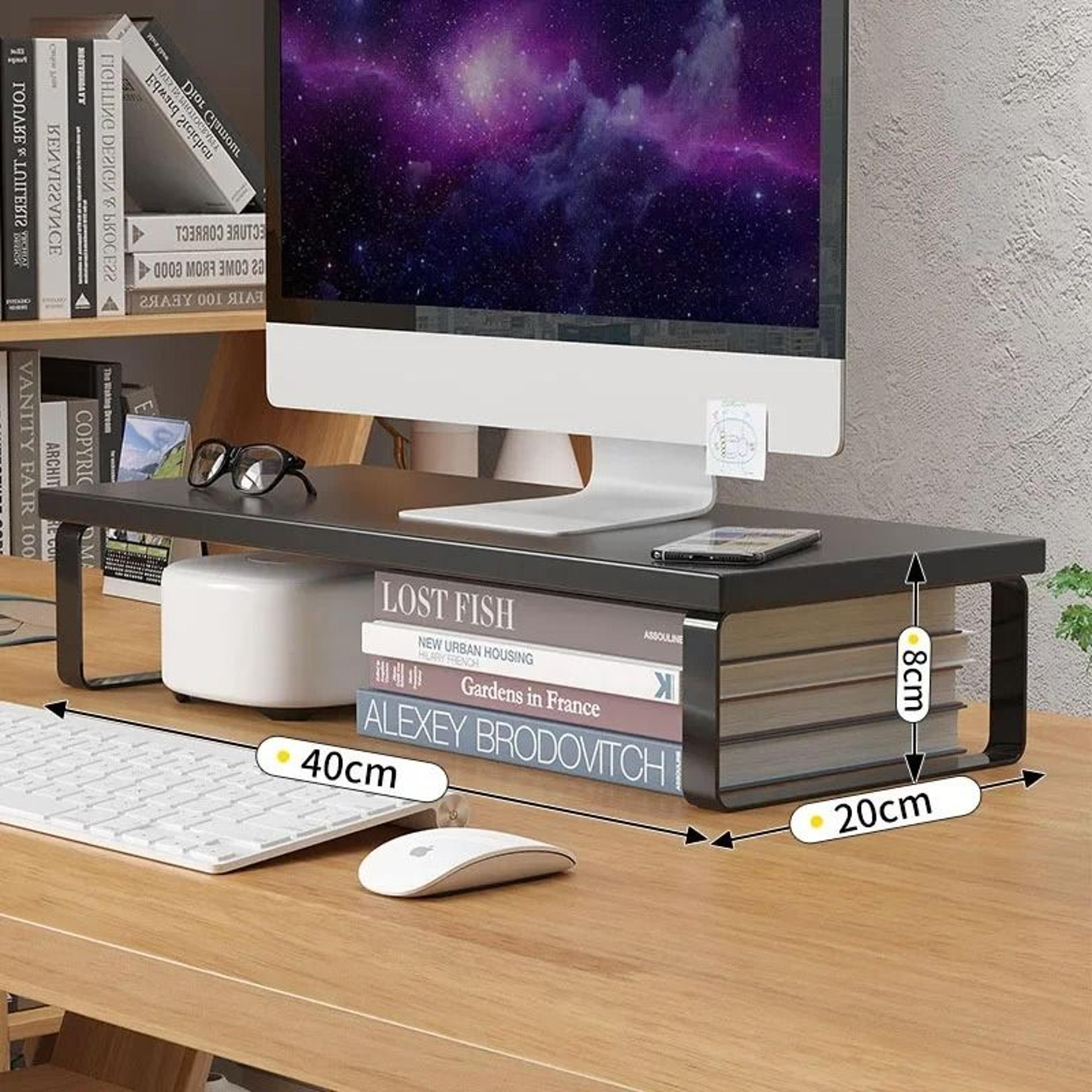 Monitor Stand Riser Desktop Storage Rack For Laptop And Computer Screen 12