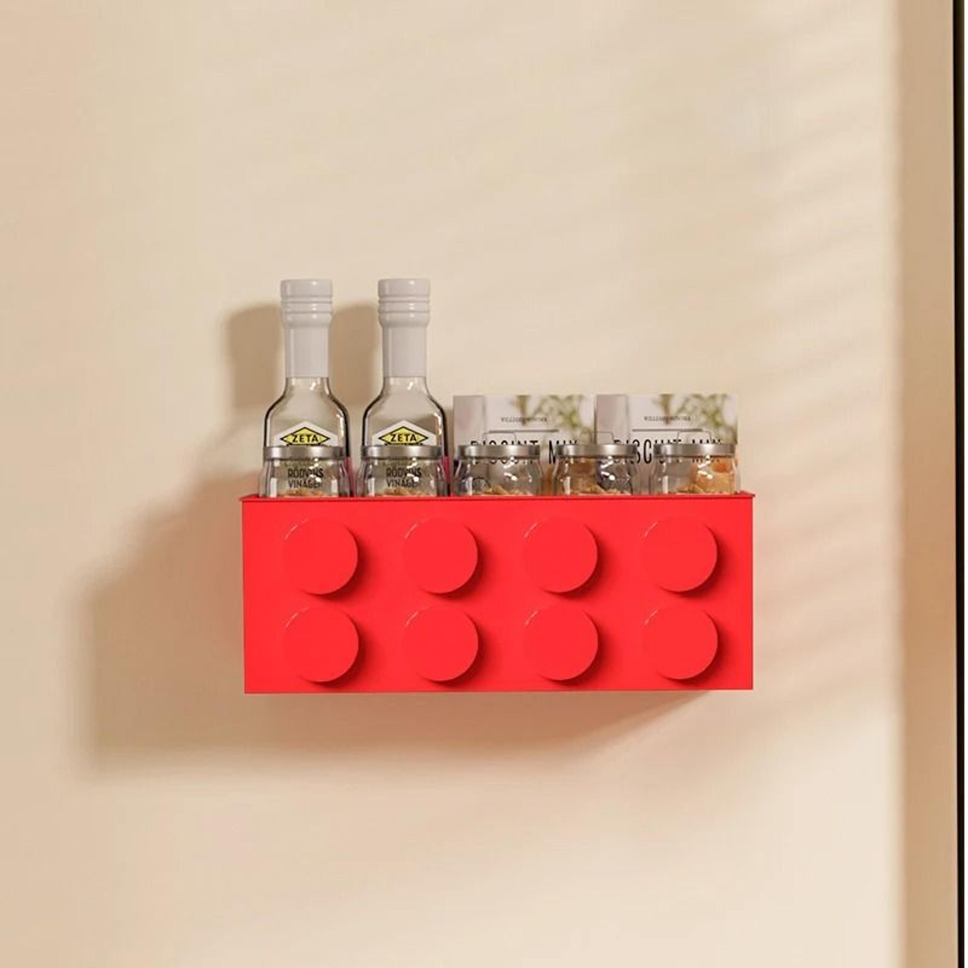 Magnetic Refrigerator Storage Box And Wall Mounted Organizer 7
