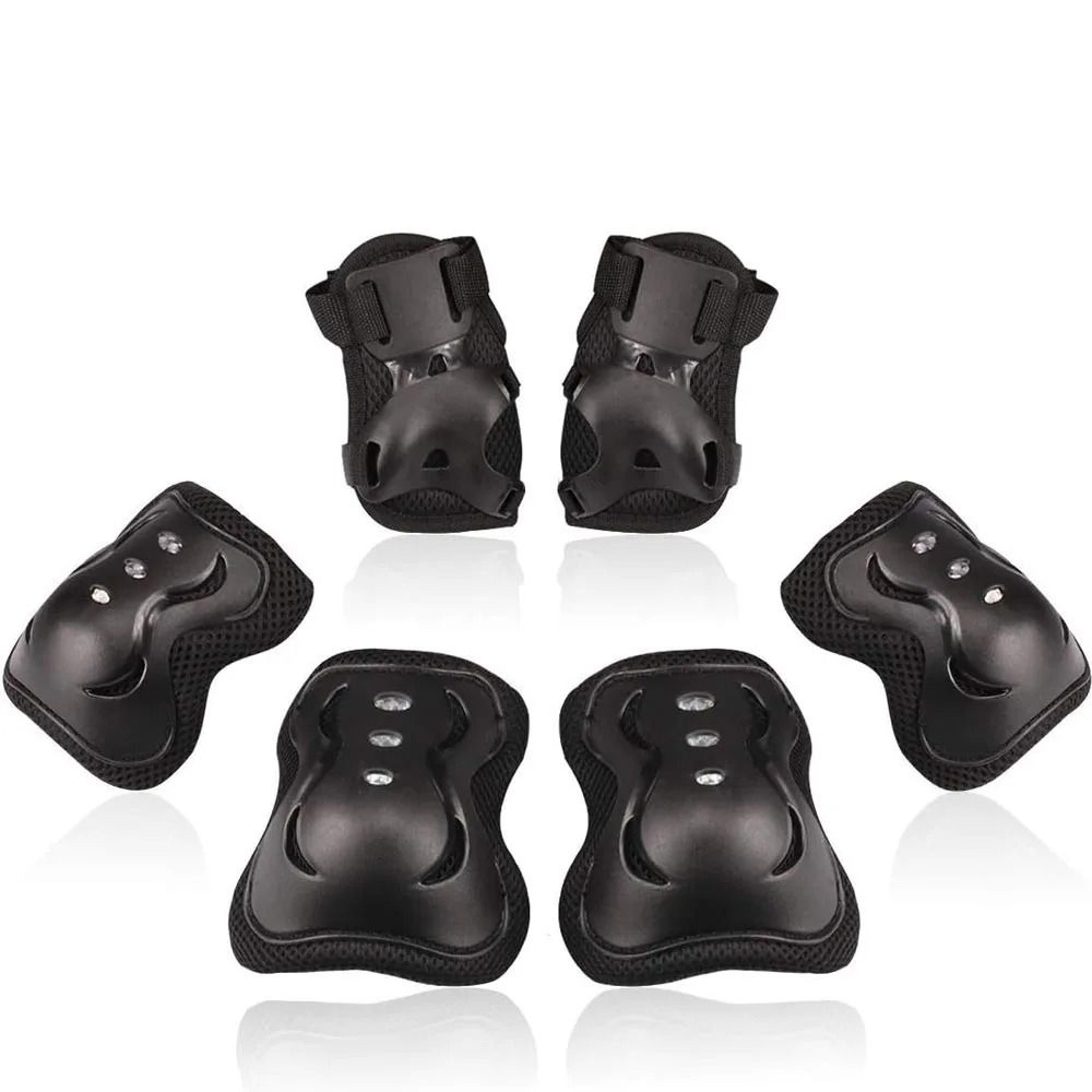 Complete Kids Skating Protective Gear Set With Helmet Pads Wrist Guards 4
