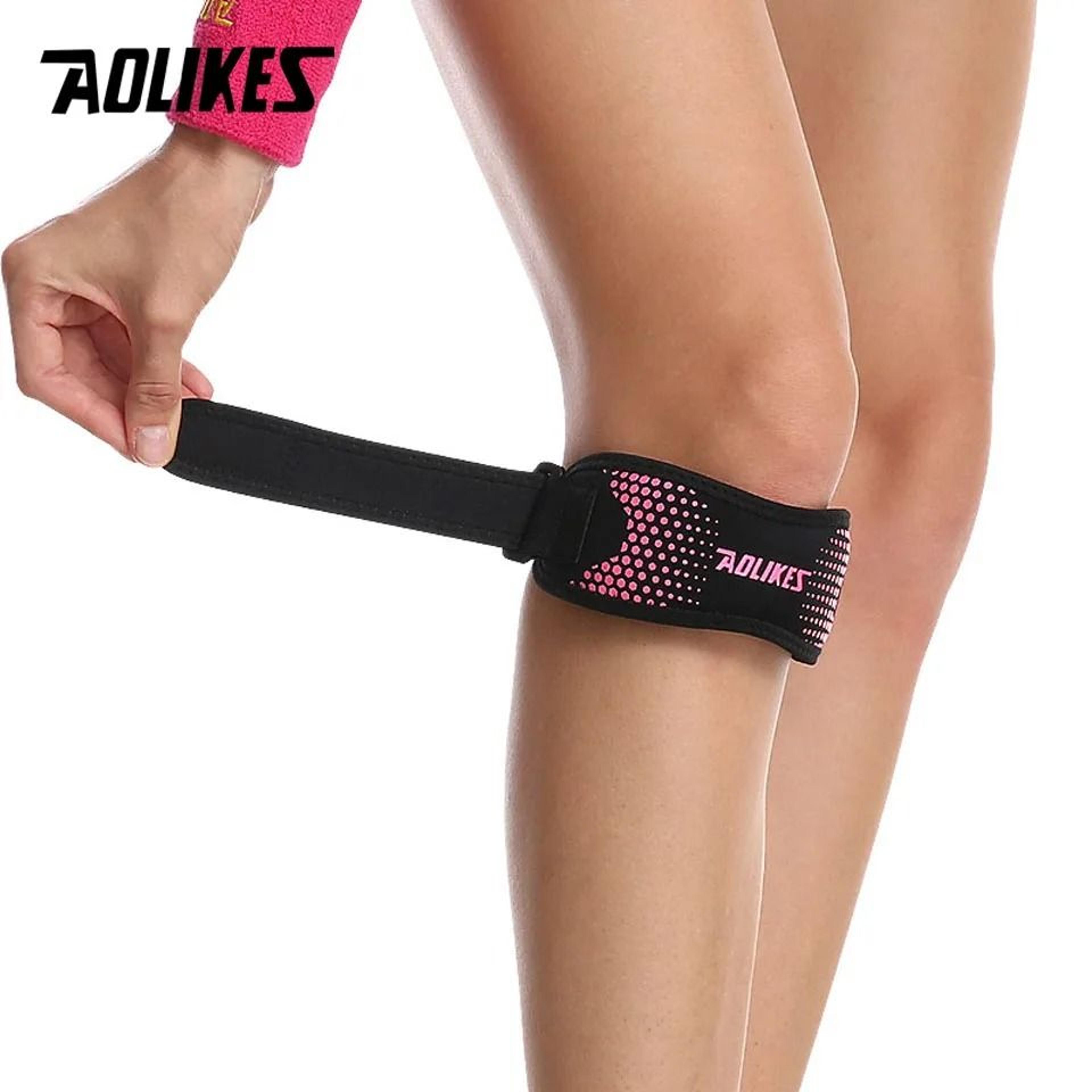 AOLIKES Adjustable Patella Knee Support Strap 8