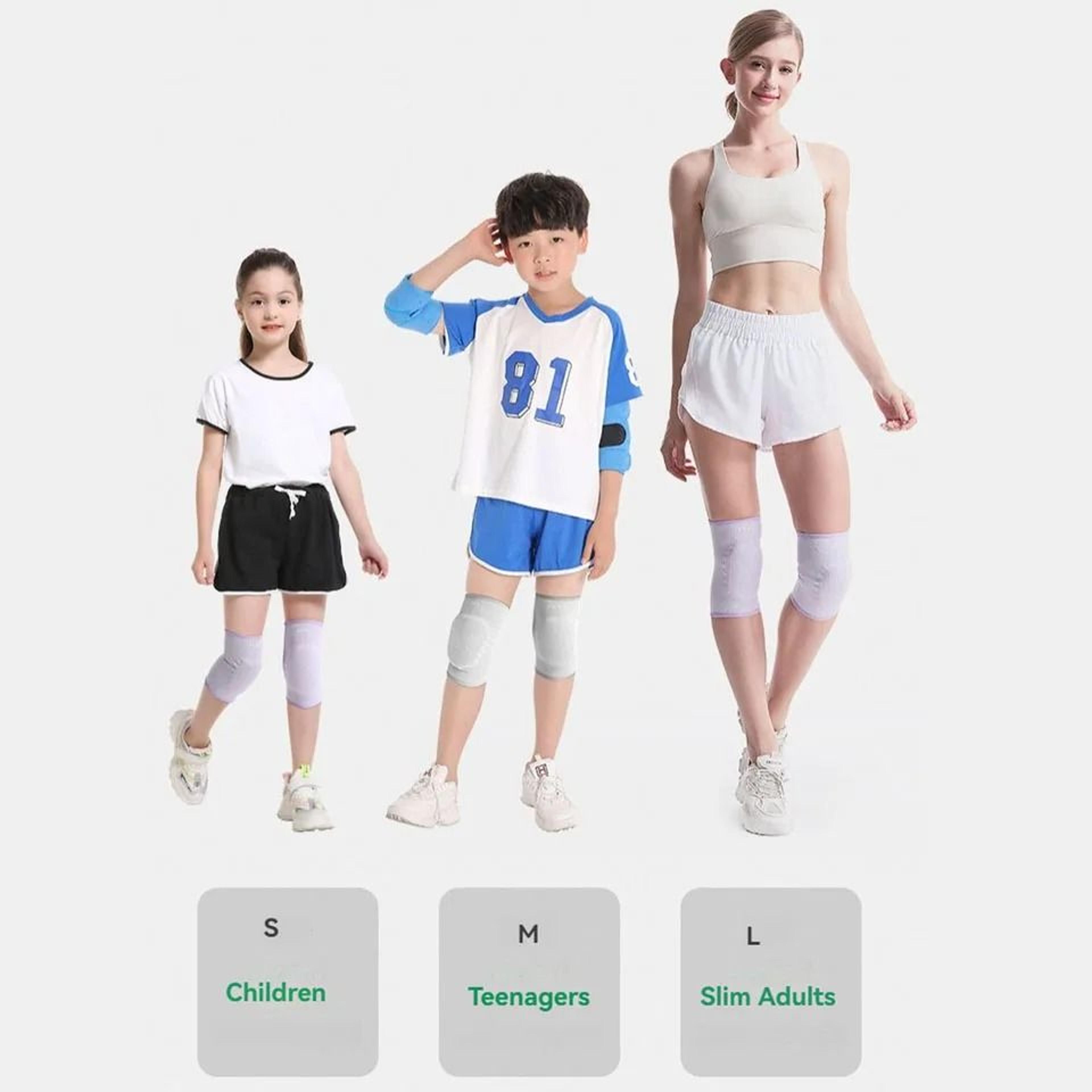AOLIKES Soft Breathable Volleyball Knee Pads For Kids Youth Adults Dance And Basketball 7