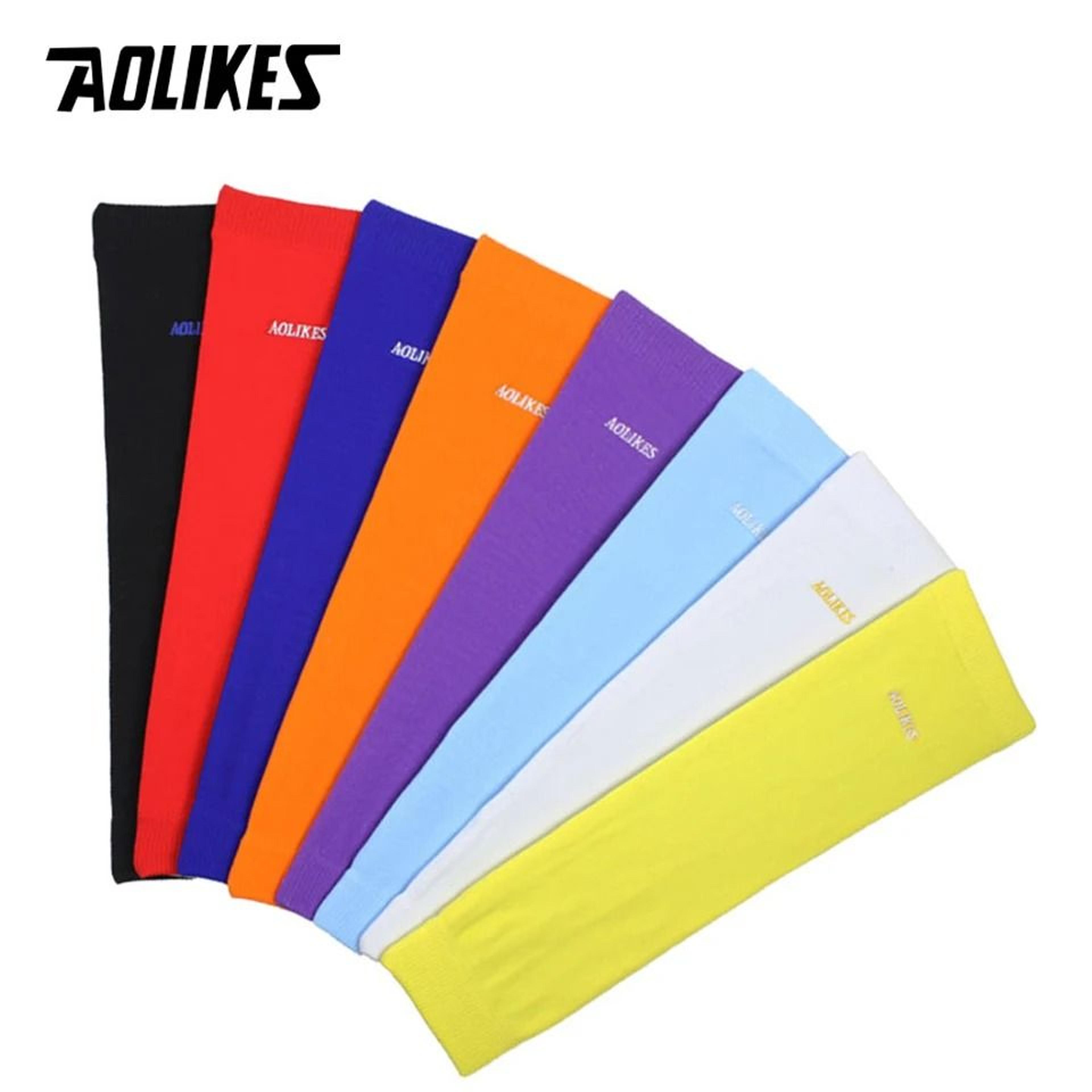 AOLIKES Elastic Compression Arm Sleeve For Basketball Tennis Volleyball And Outdoor Sports 13