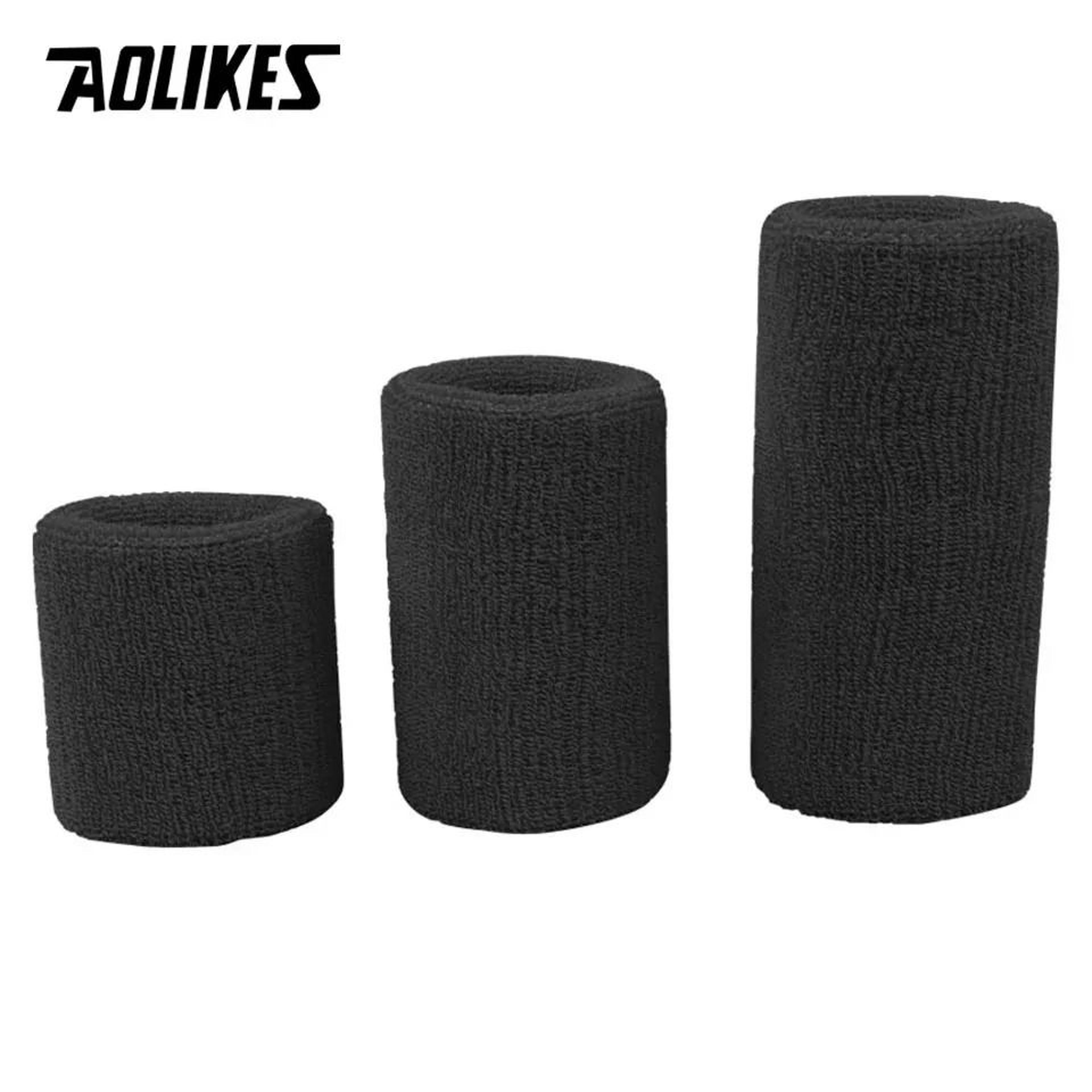 AOLIKES Absorbent Sports Wristband For Tennis Basketball Volleyball Gym And Fitness Training 8