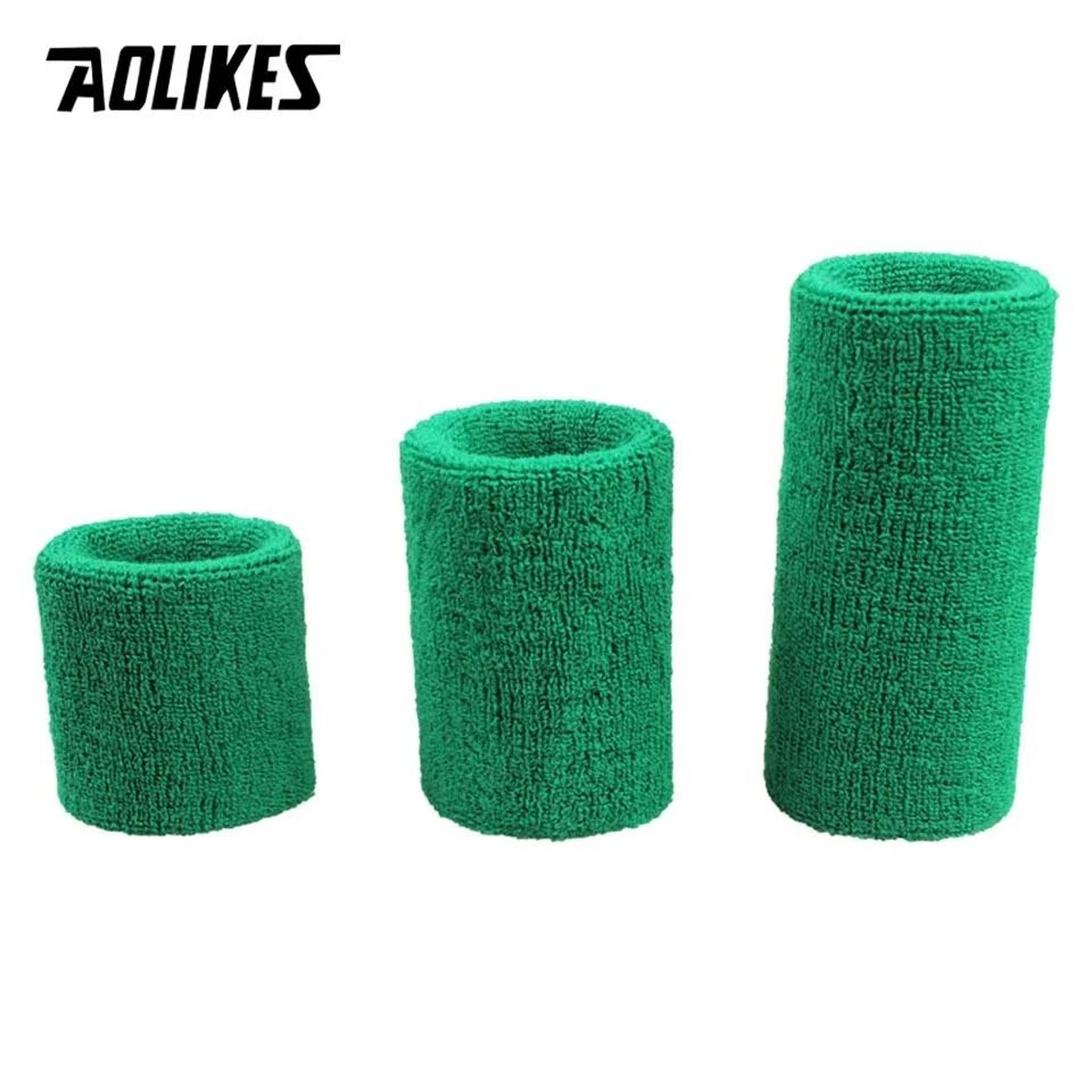 AOLIKES Absorbent Sports Wristband For Tennis Basketball Volleyball Gym And Fitness Training 9