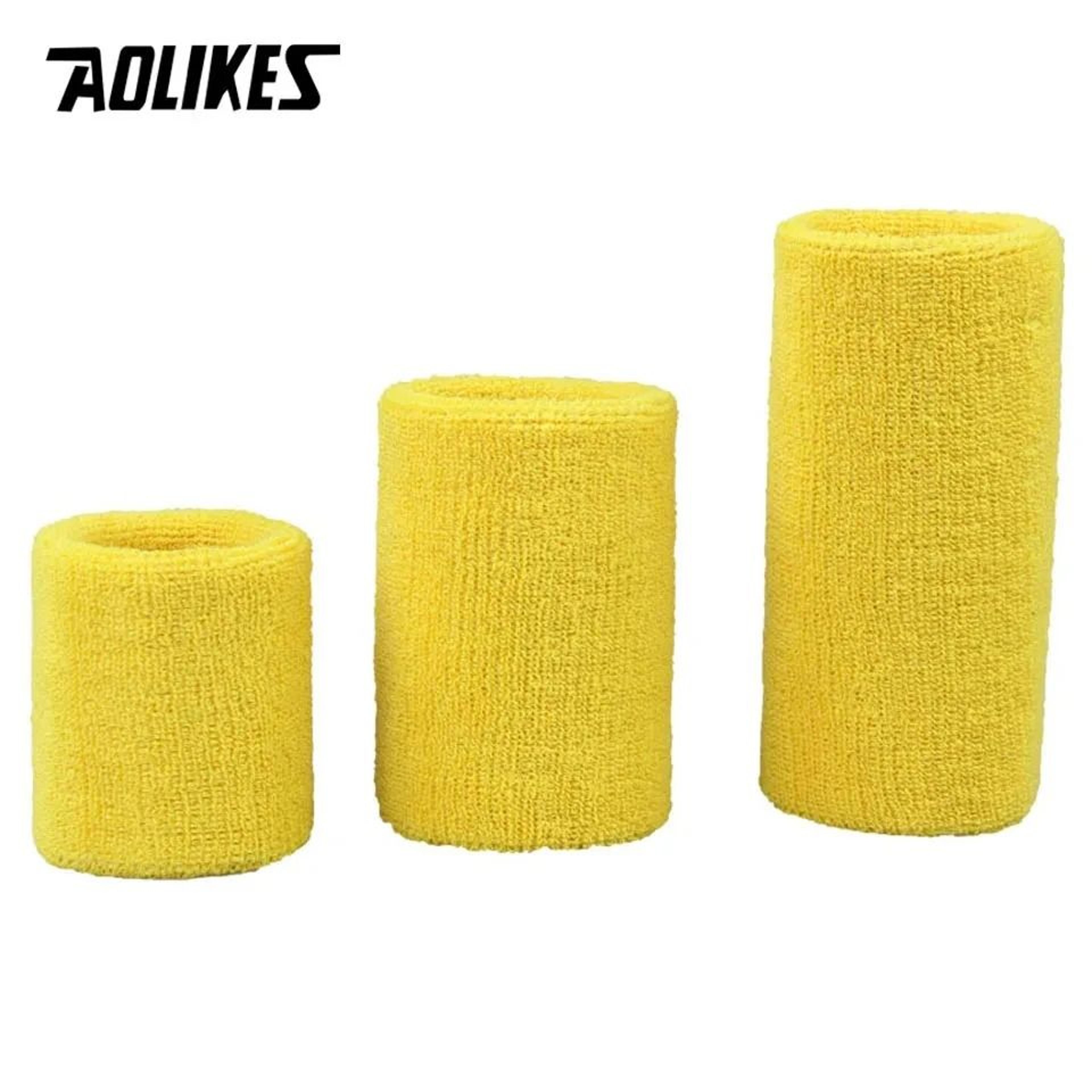 AOLIKES Absorbent Sports Wristband For Tennis Basketball Volleyball Gym And Fitness Training 5