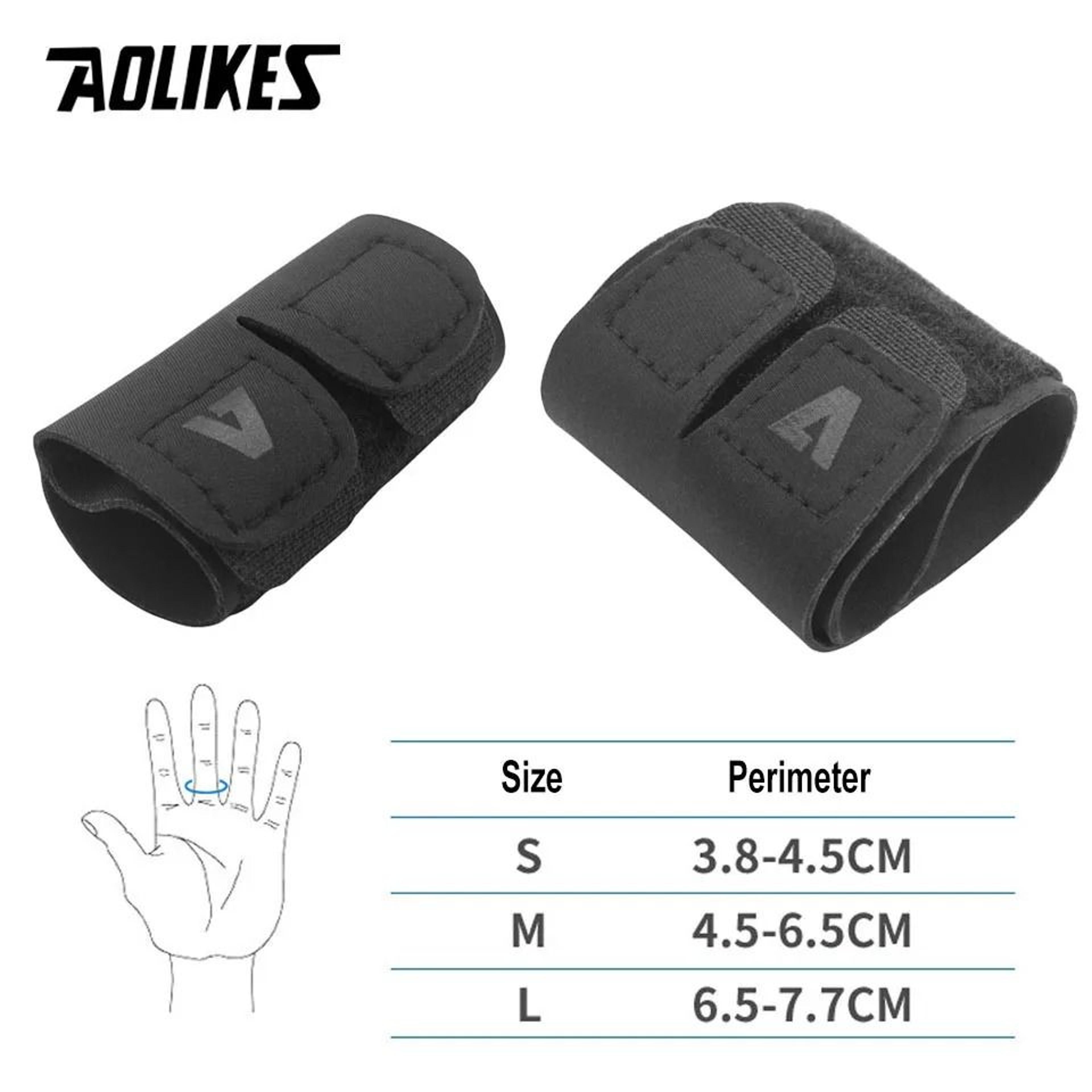 AOLIKES Adjustable Finger Splint Brace For Basketball Volleyball And Joint Protection 6