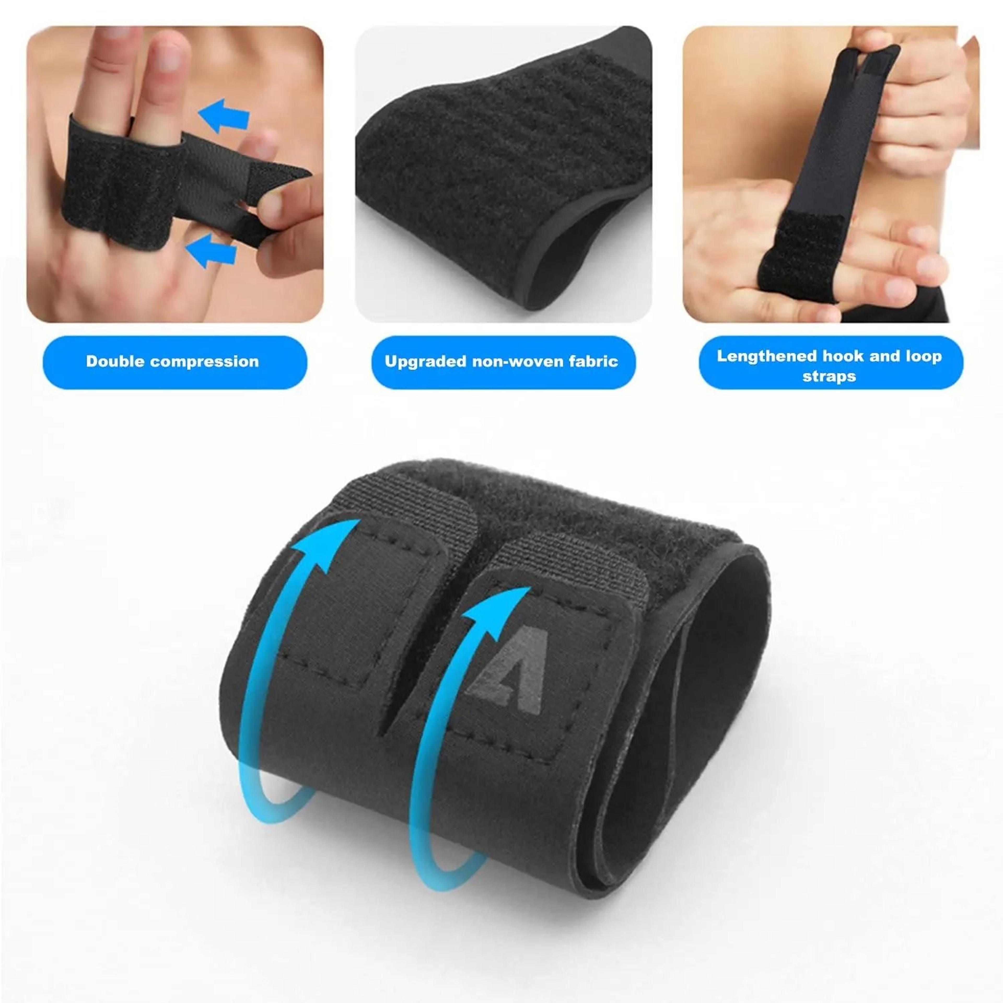 AOLIKES Adjustable Finger Splint Brace For Basketball Volleyball And Joint Protection 7