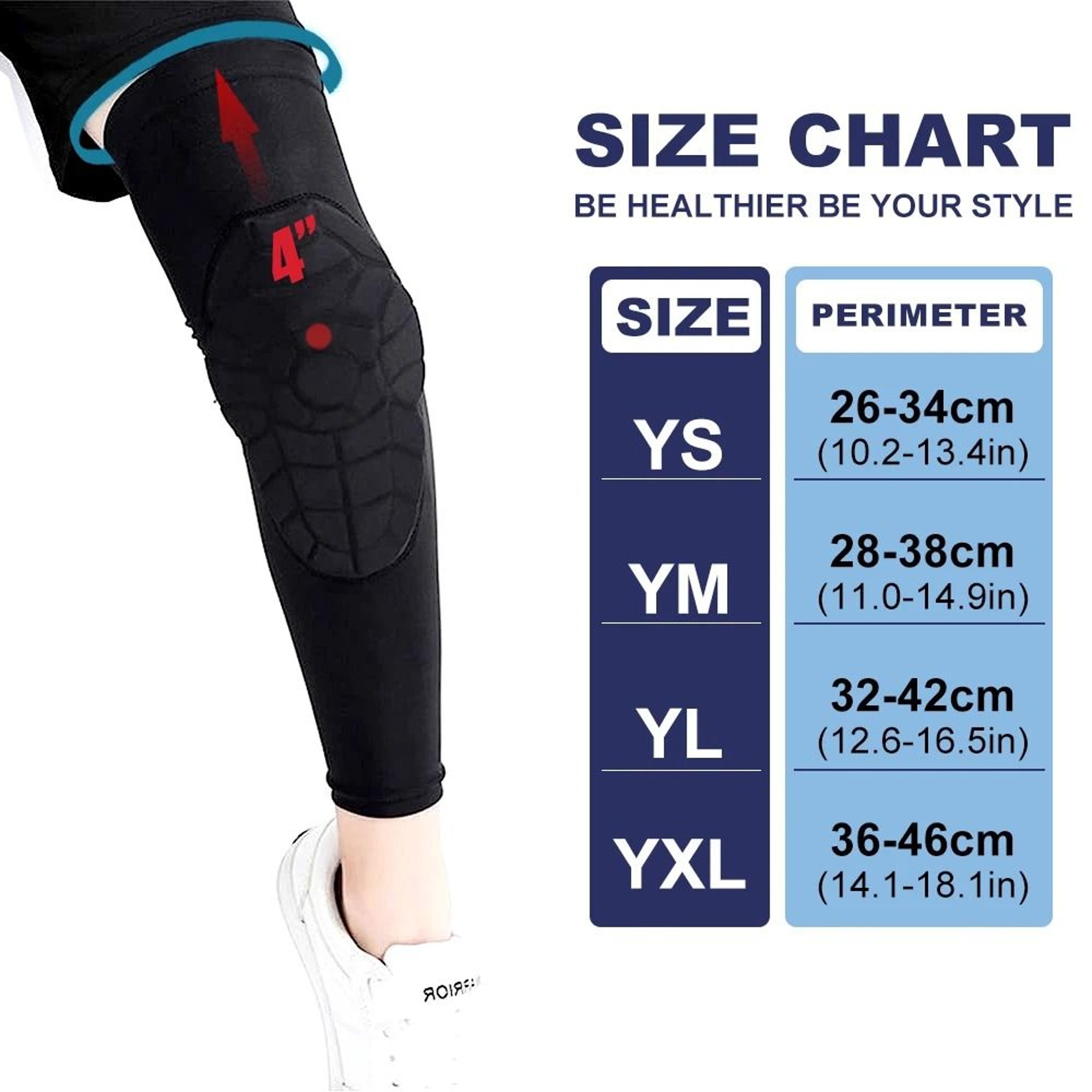 Youth Honeycomb Compression Knee And Elbow Pads 3