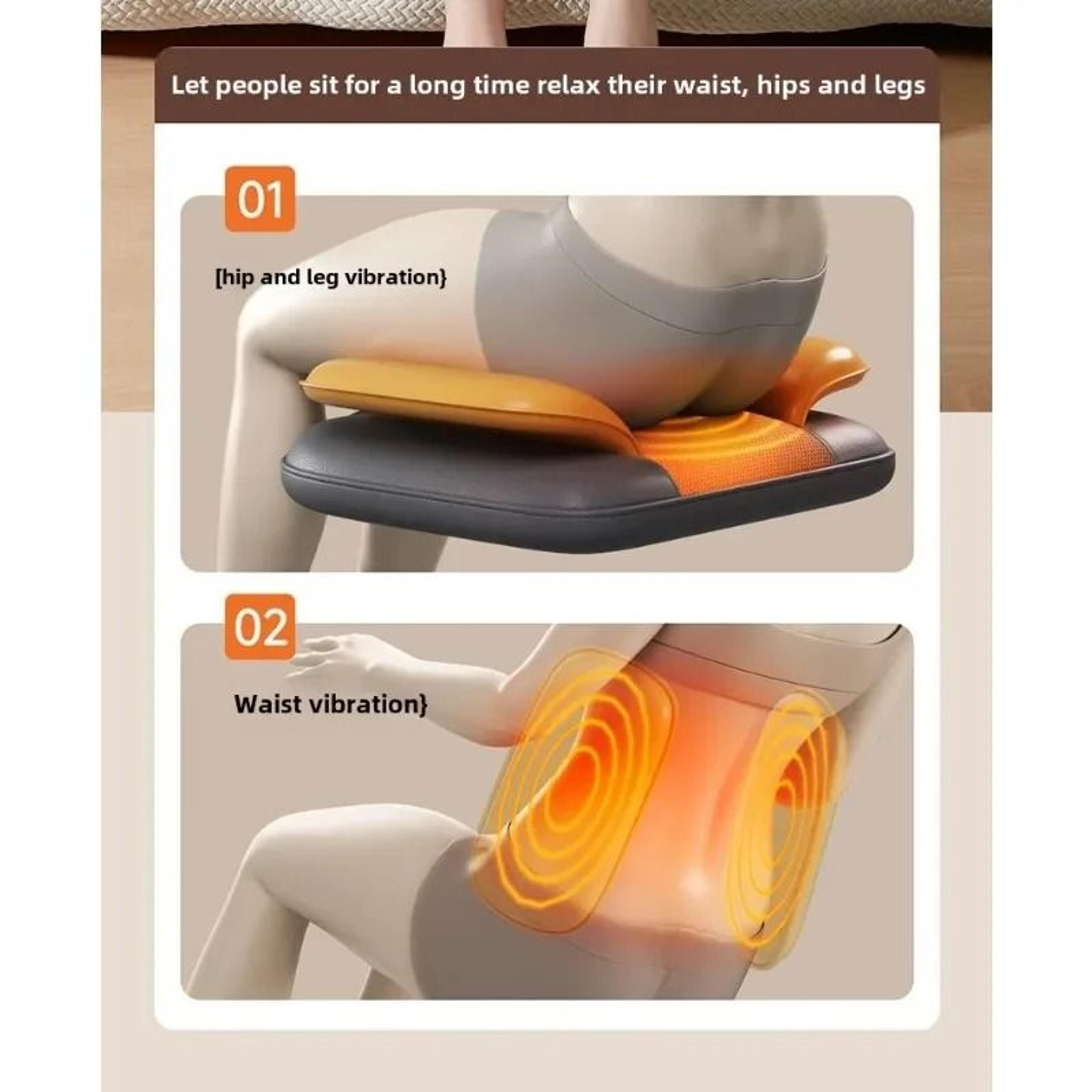 Heated Full Body Kneading Massage Cushion 6