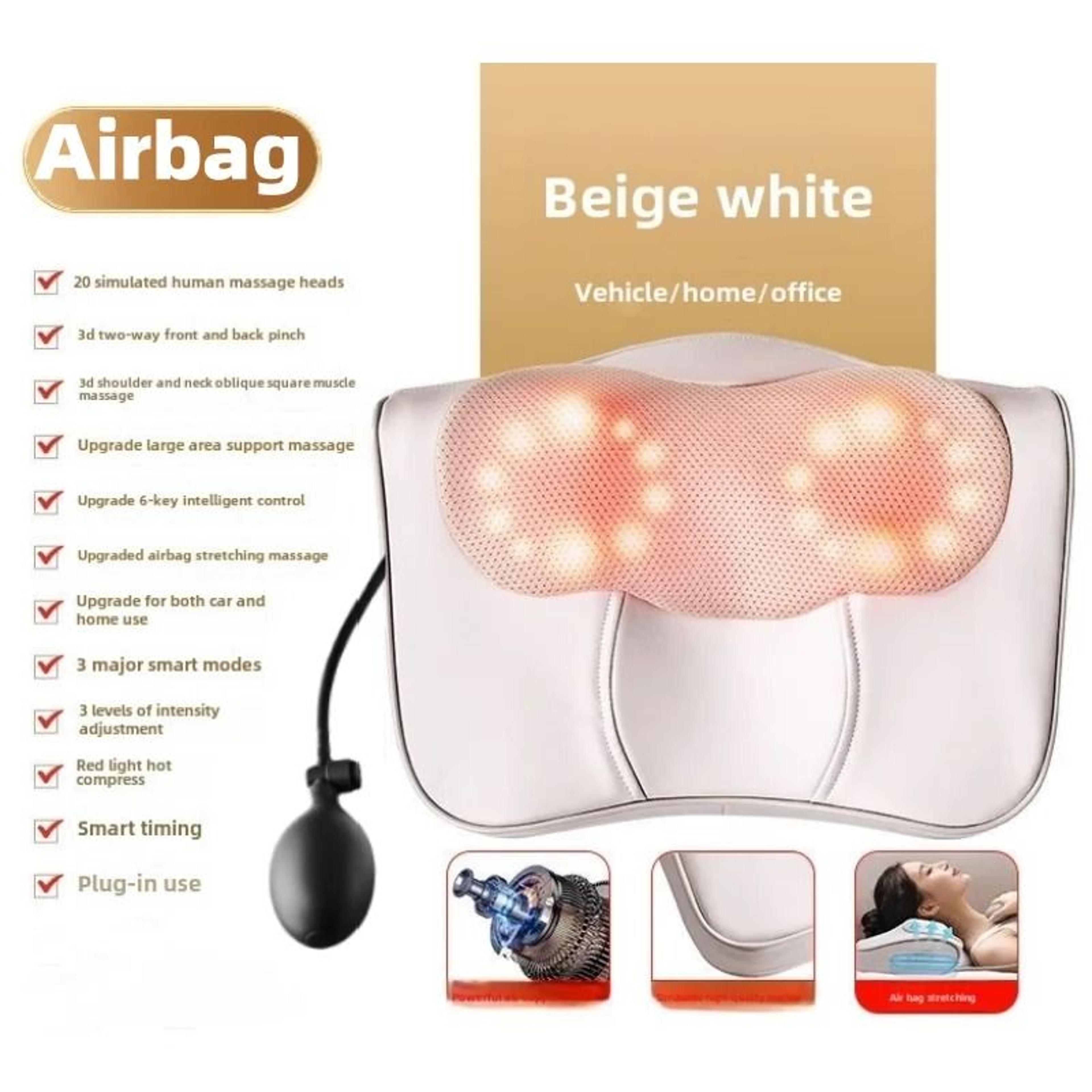 Deep Kneading Massage Pillow With Soothing Heat 5