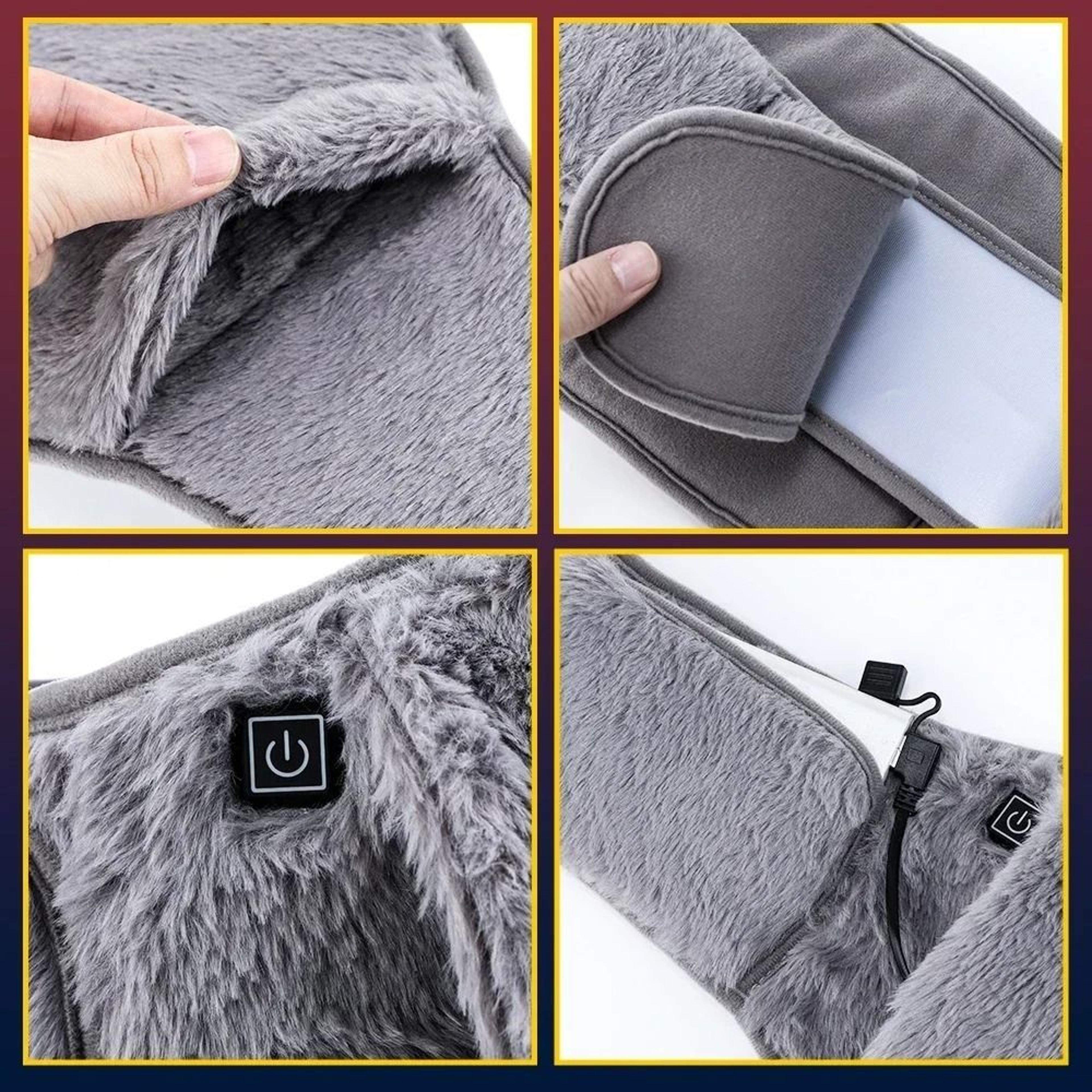 Adjustable Heating Waist Belt With Hand Warmer 2
