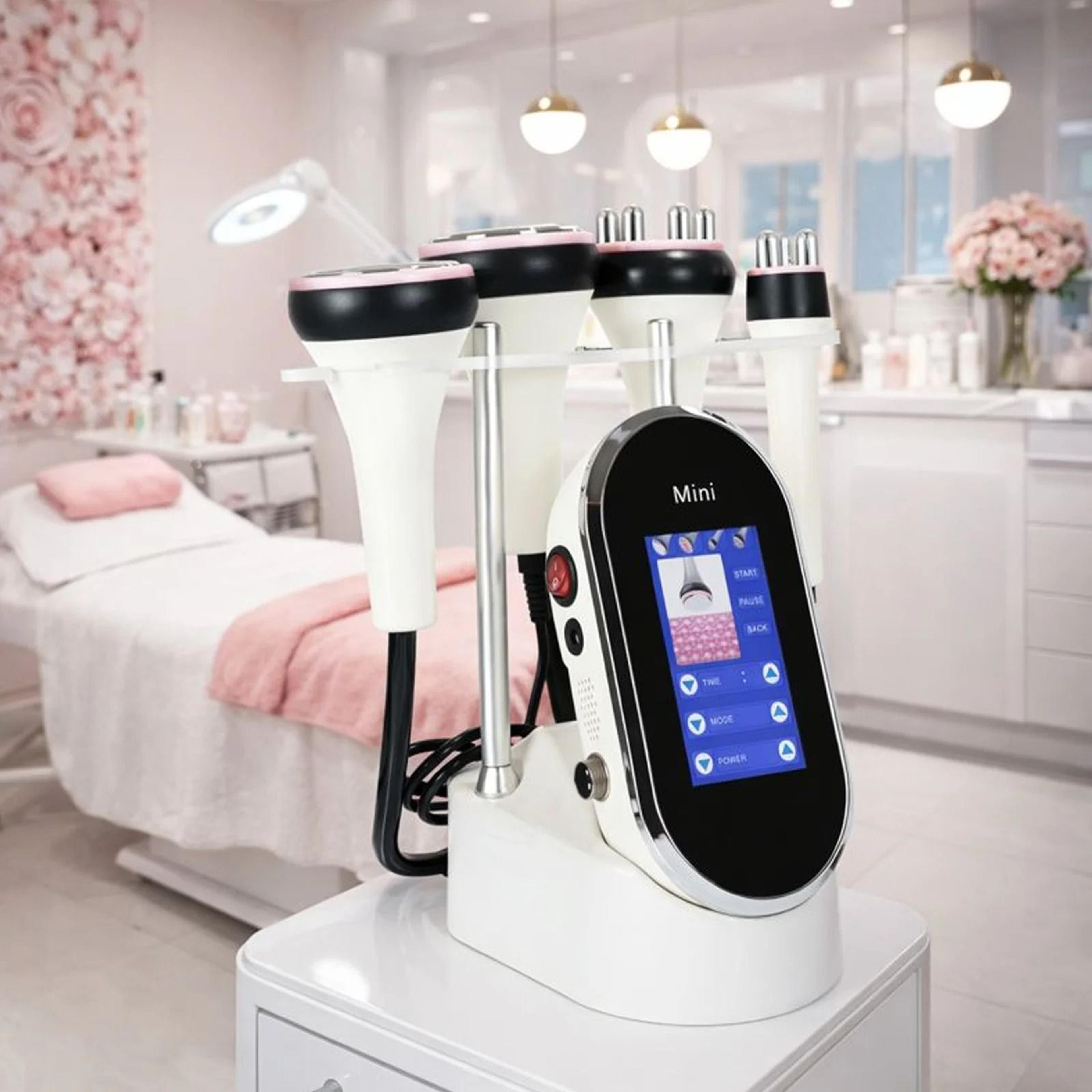 Professional 40K Four In One Ultrasonic Cavitation Body Care Machine 8