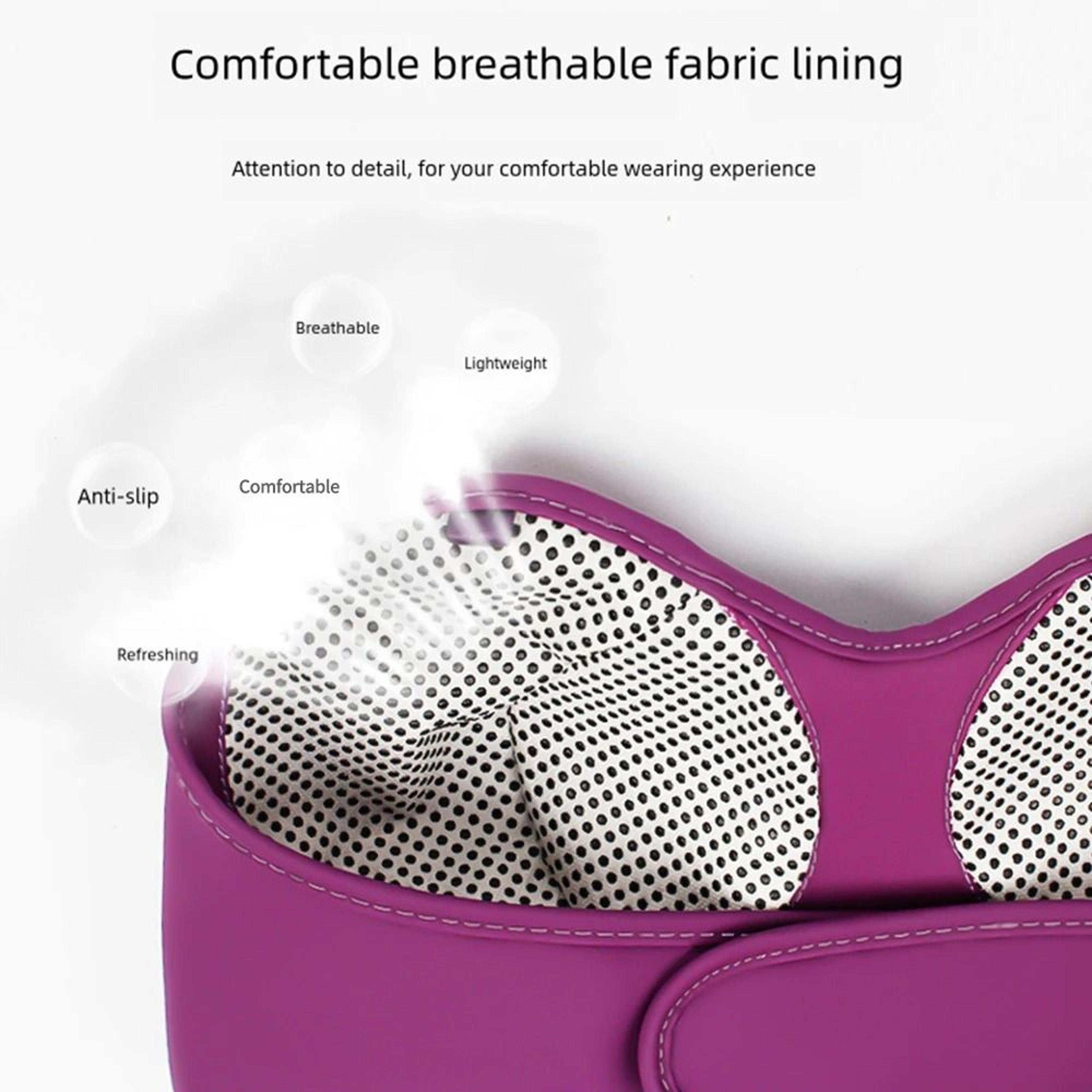 3 Speed Heated Vibration Breast Massage Bra 1