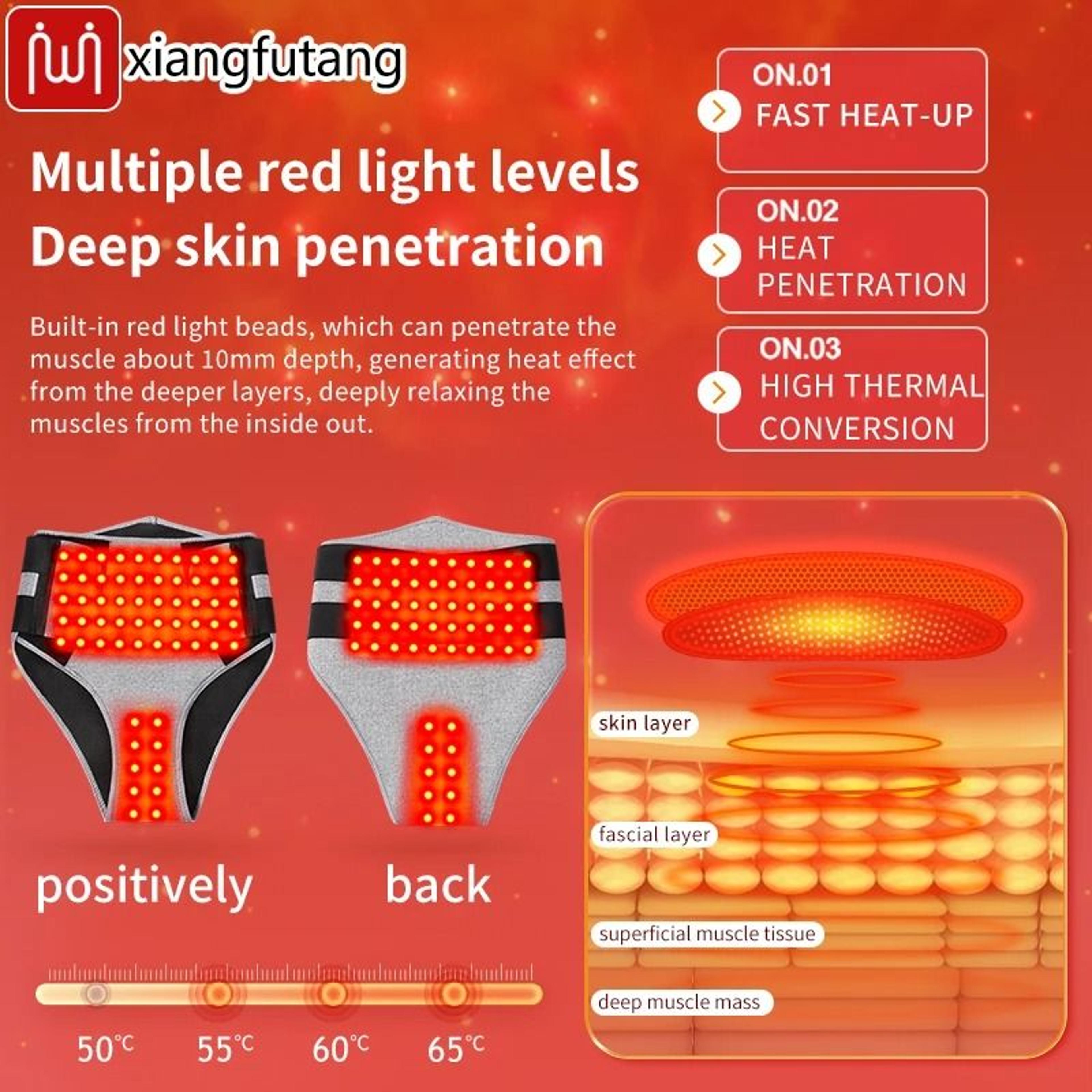 Unisex Electric Heated Thermal Underwear For Winter Warmth 4