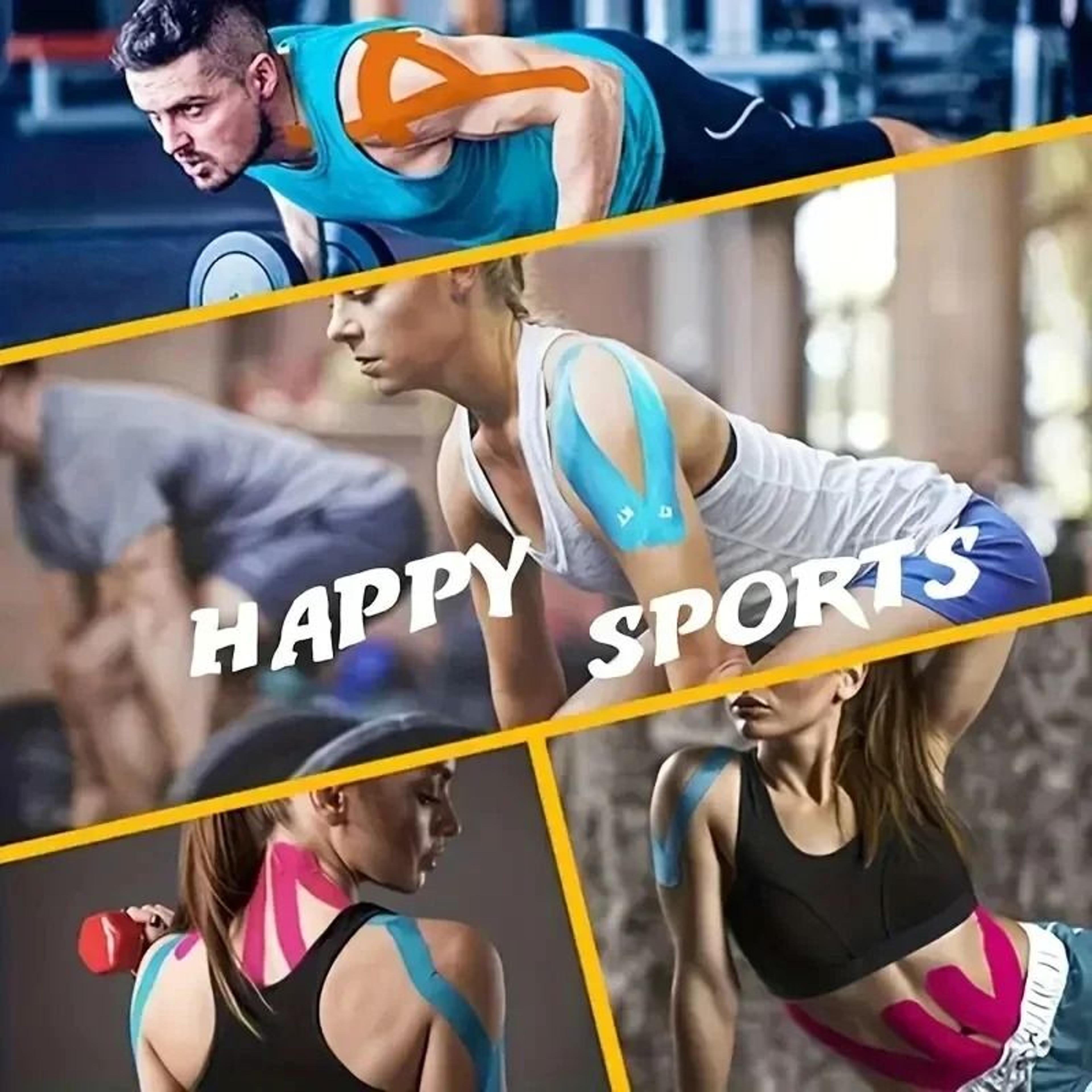 Waterproof Elastic Kinesiology Tape For Sports Support 14