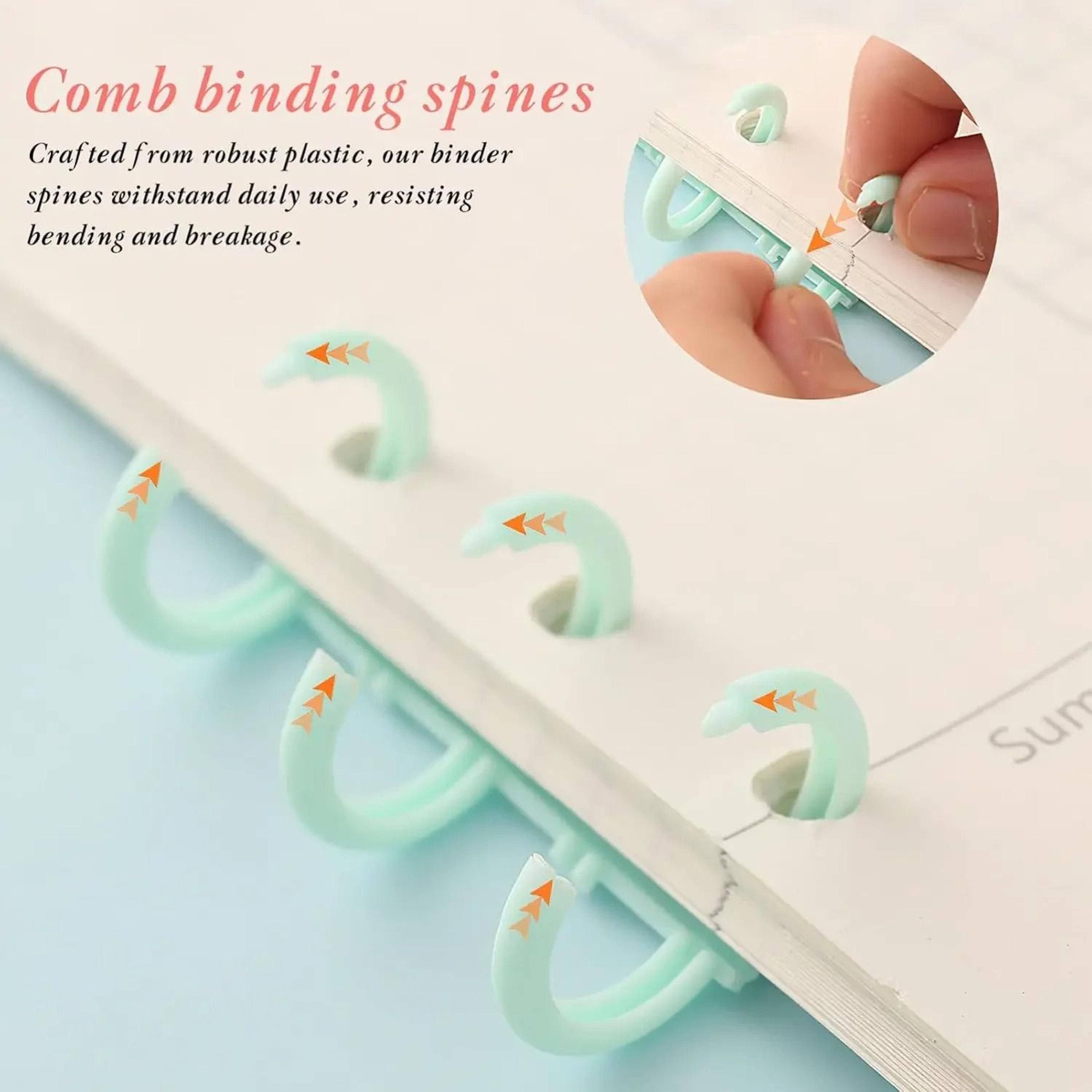 30 Ring Plastic Binding Spines 5 Or 10 Piece Set 6