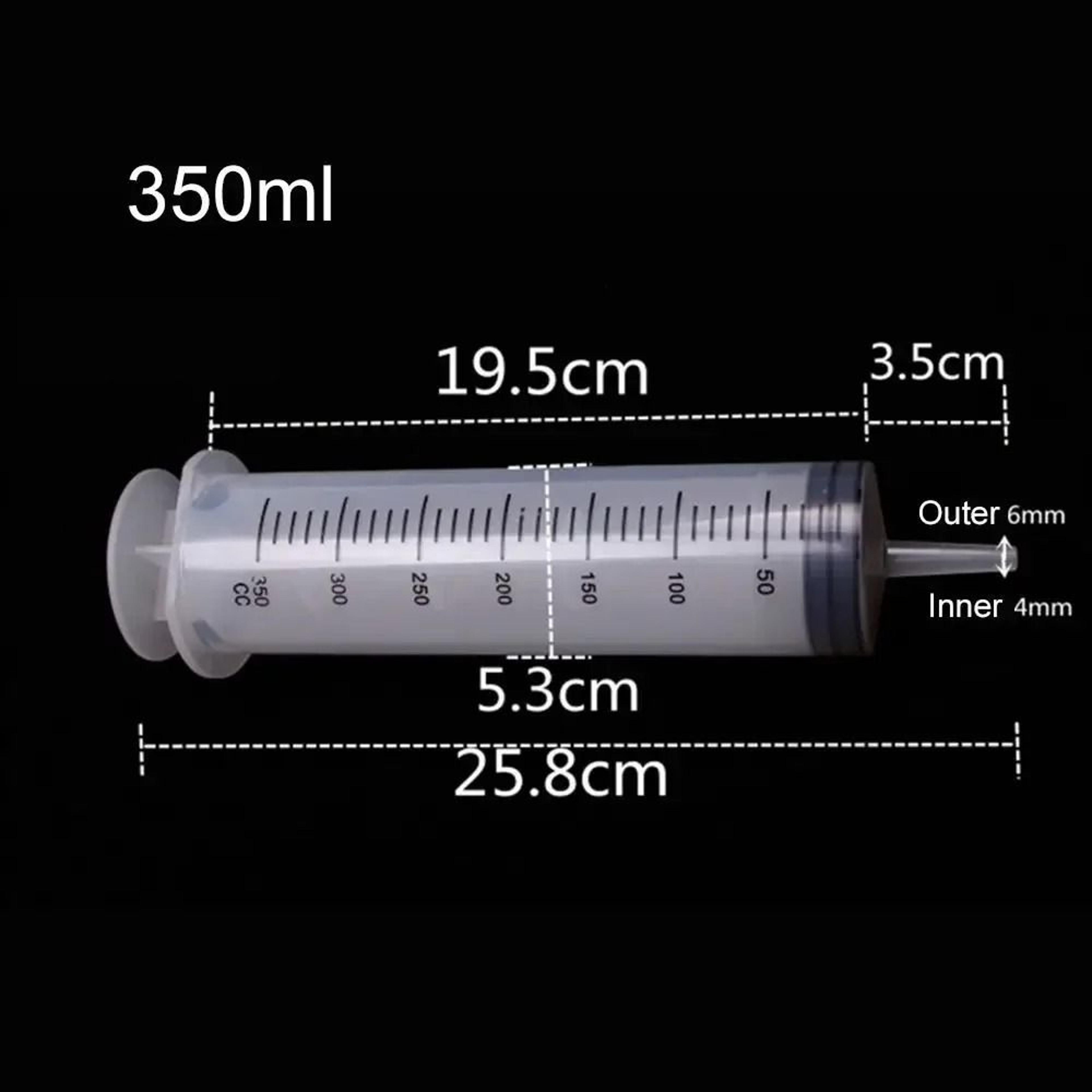 PrecisionFlow Large Capacity Measuring Syringe With Tube 7