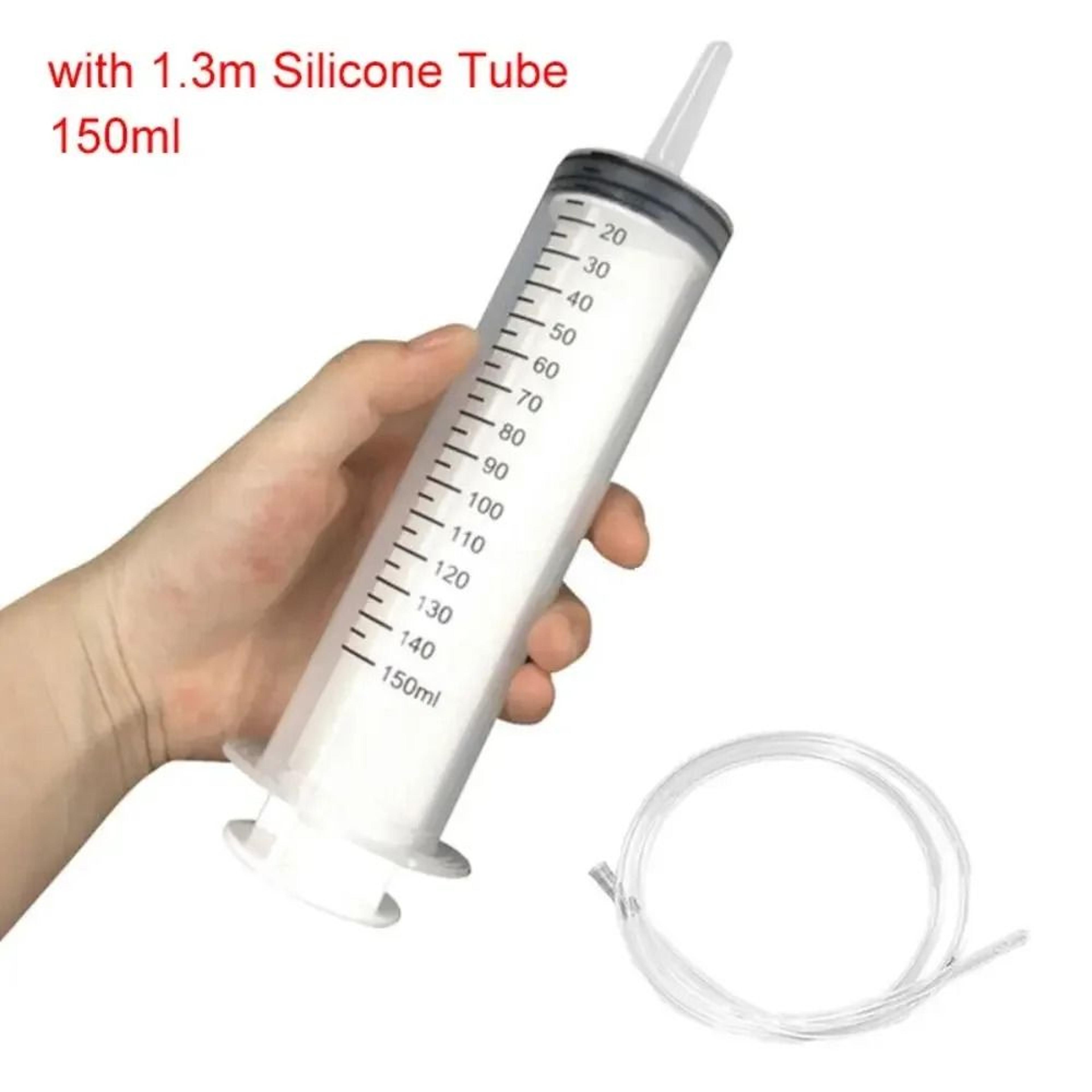 PrecisionFlow Large Capacity Measuring Syringe With Tube 1