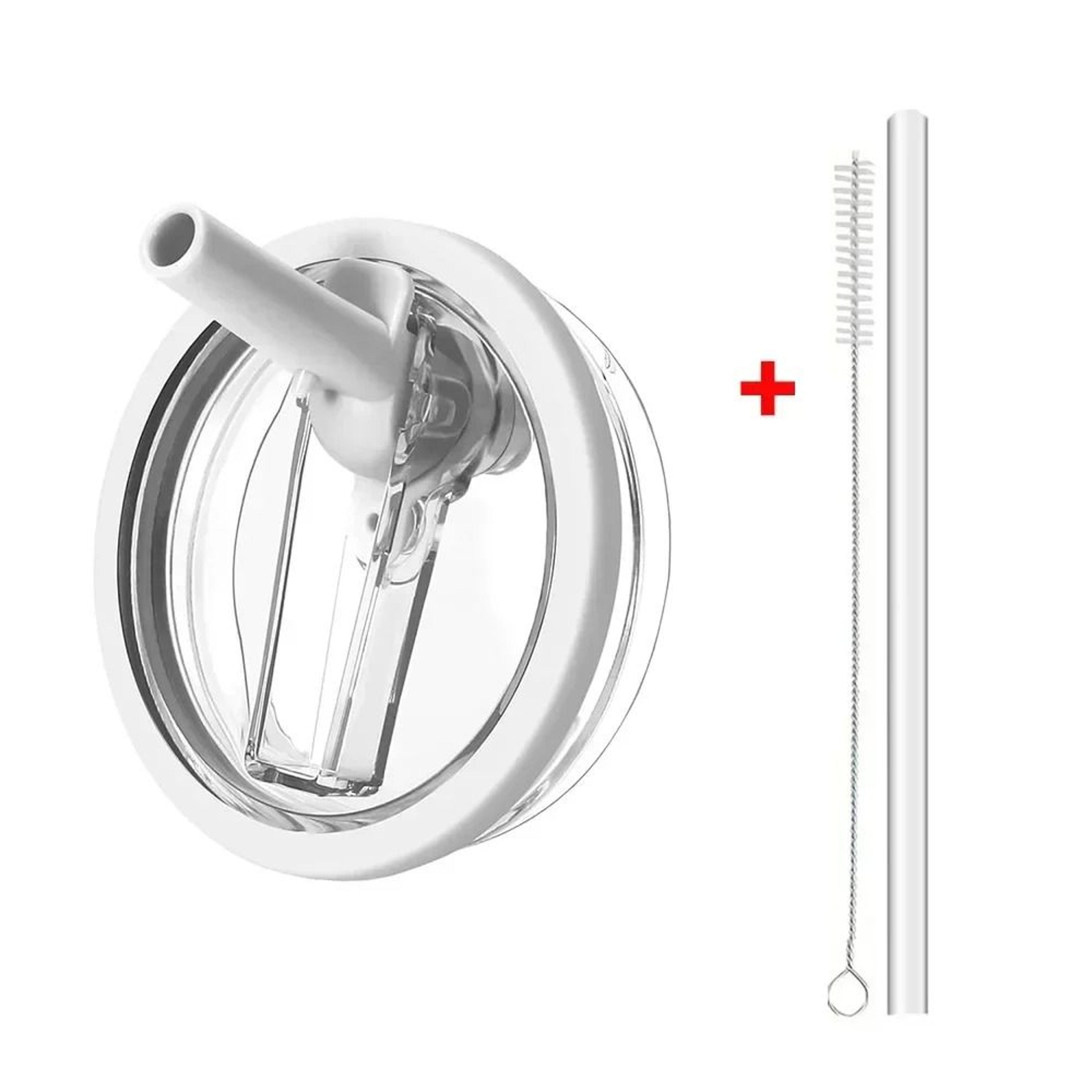 SecureSip 40oz Flip Straw Tumbler Lid 13