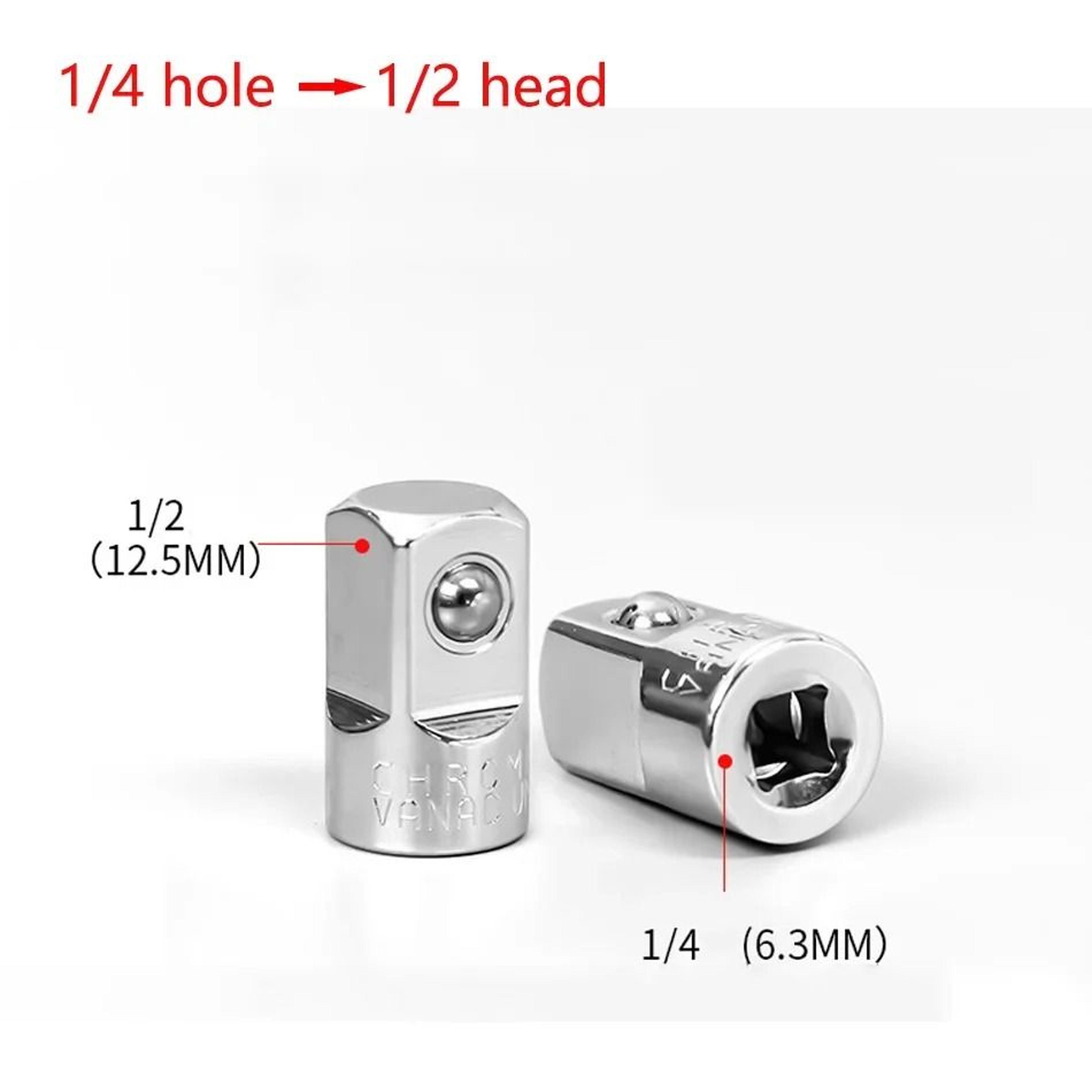 DriveFlex Ratchet Socket Adapter Converter For Multiple Wrench Drive Sizes 7