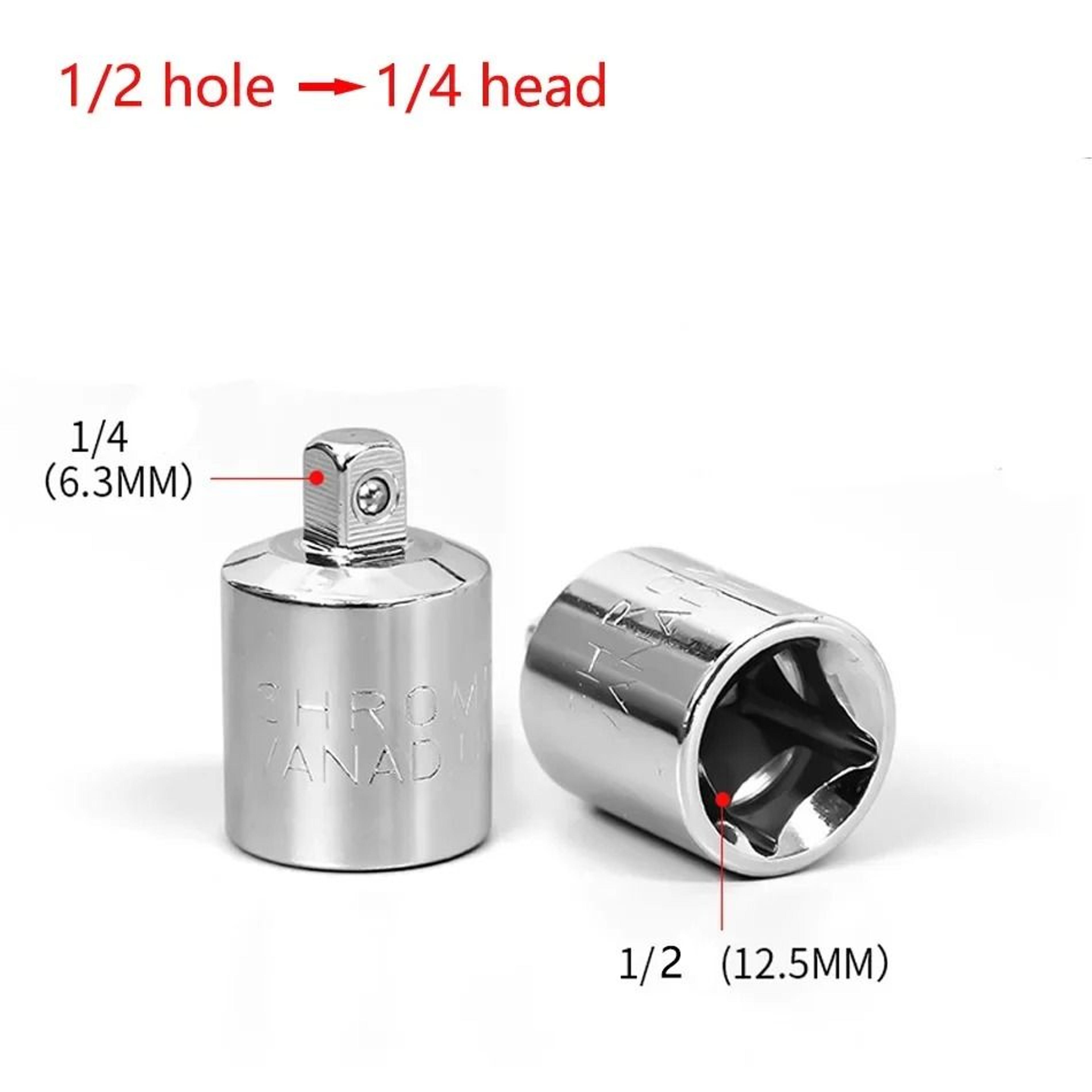 DriveFlex Ratchet Socket Adapter Converter For Multiple Wrench Drive Sizes 3