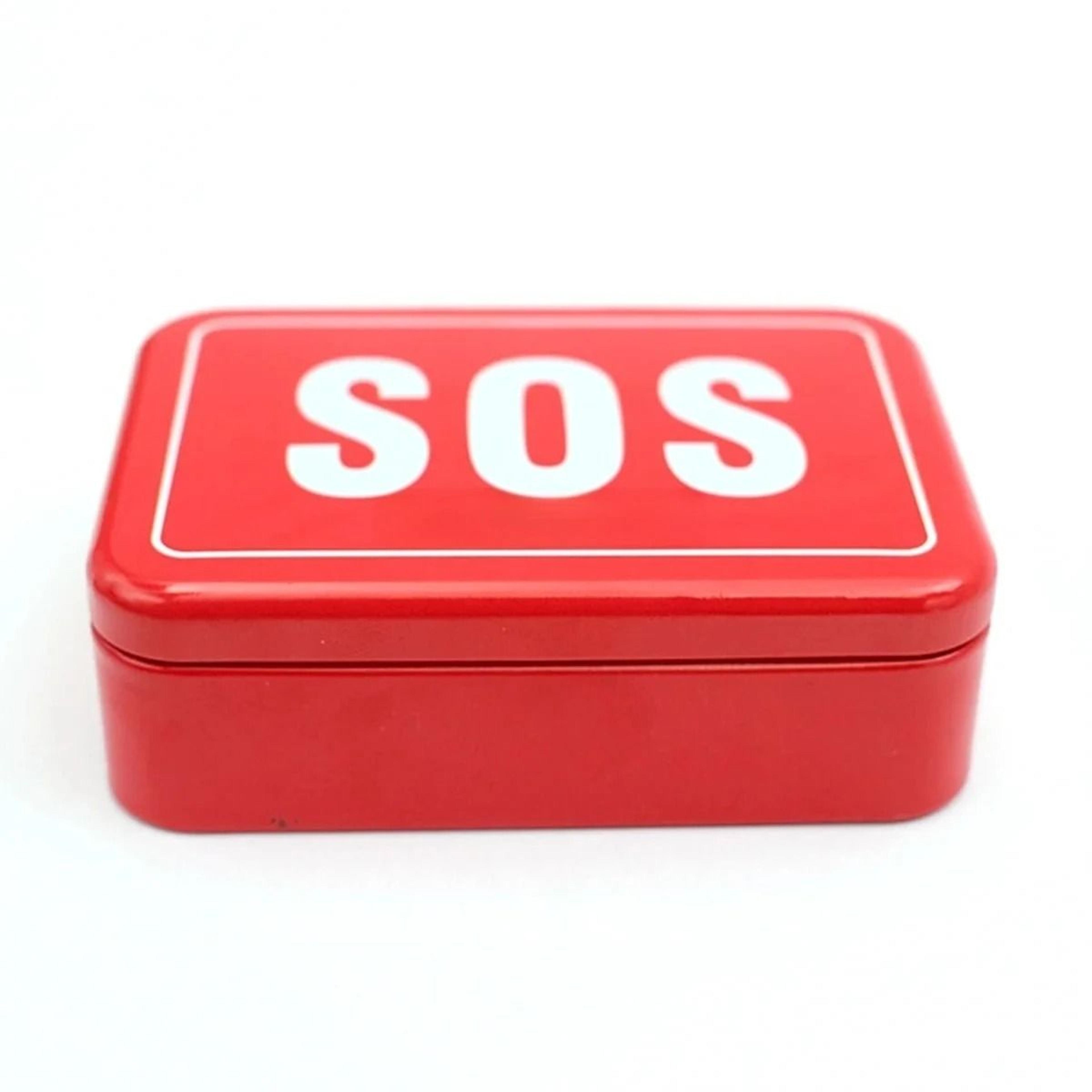 TrailReady Outdoor Survival Multi Tool With Compass Flashlight Whistle Firestarter 3