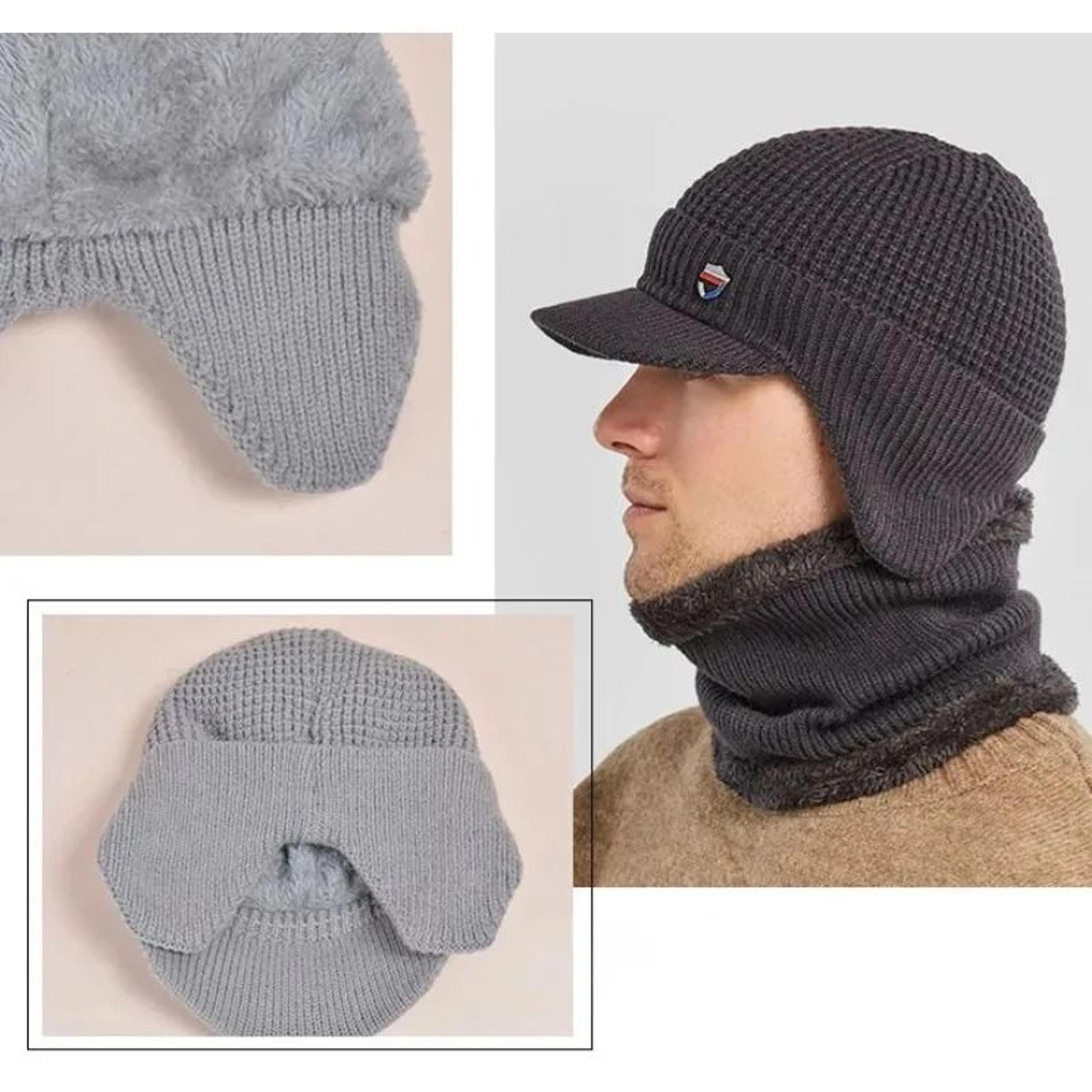 Fleece Lined Winter Balaclava Mask And Neck Scarf 6