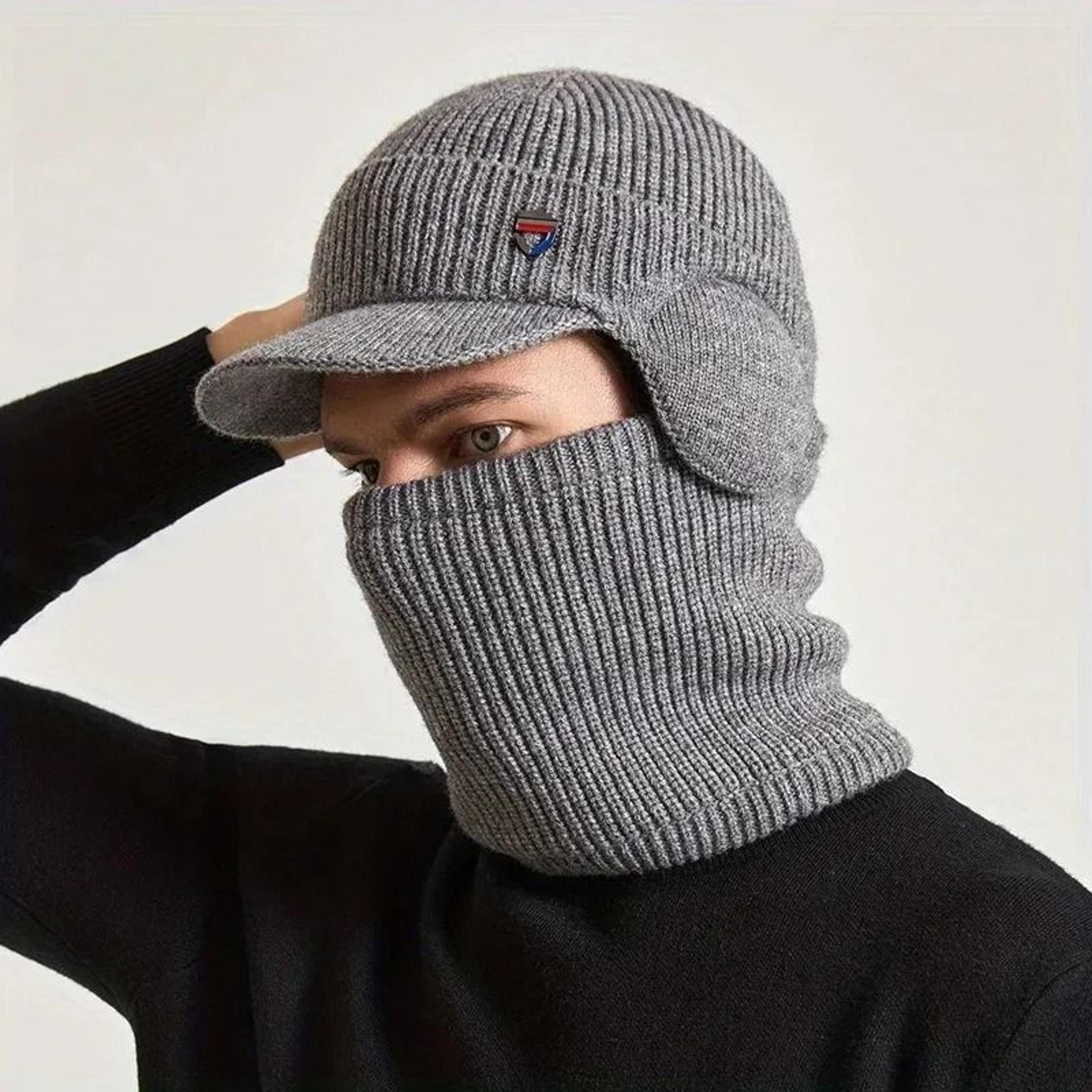 Fleece Lined Winter Balaclava Mask And Neck Scarf 8