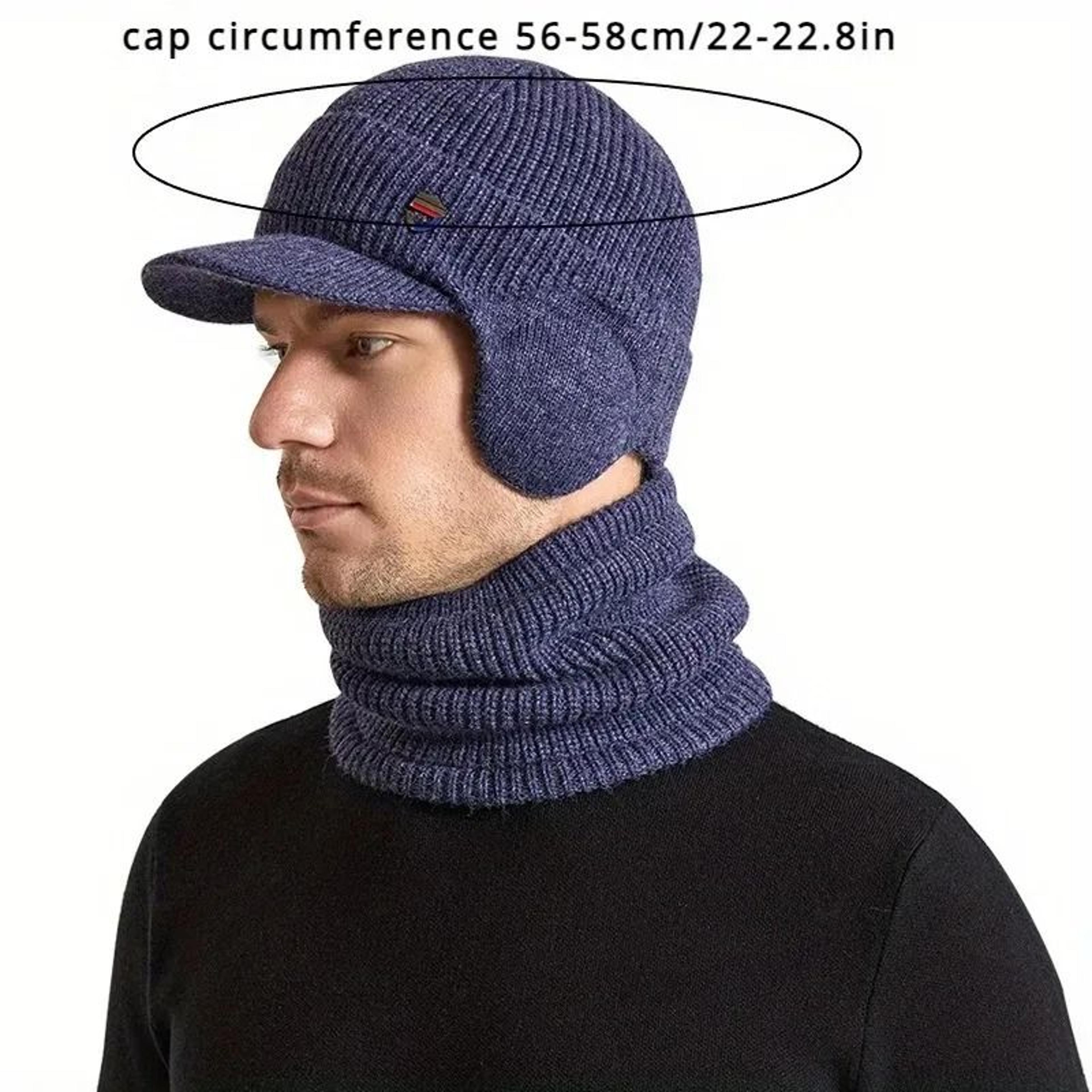 Fleece Lined Winter Balaclava Mask And Neck Scarf 9