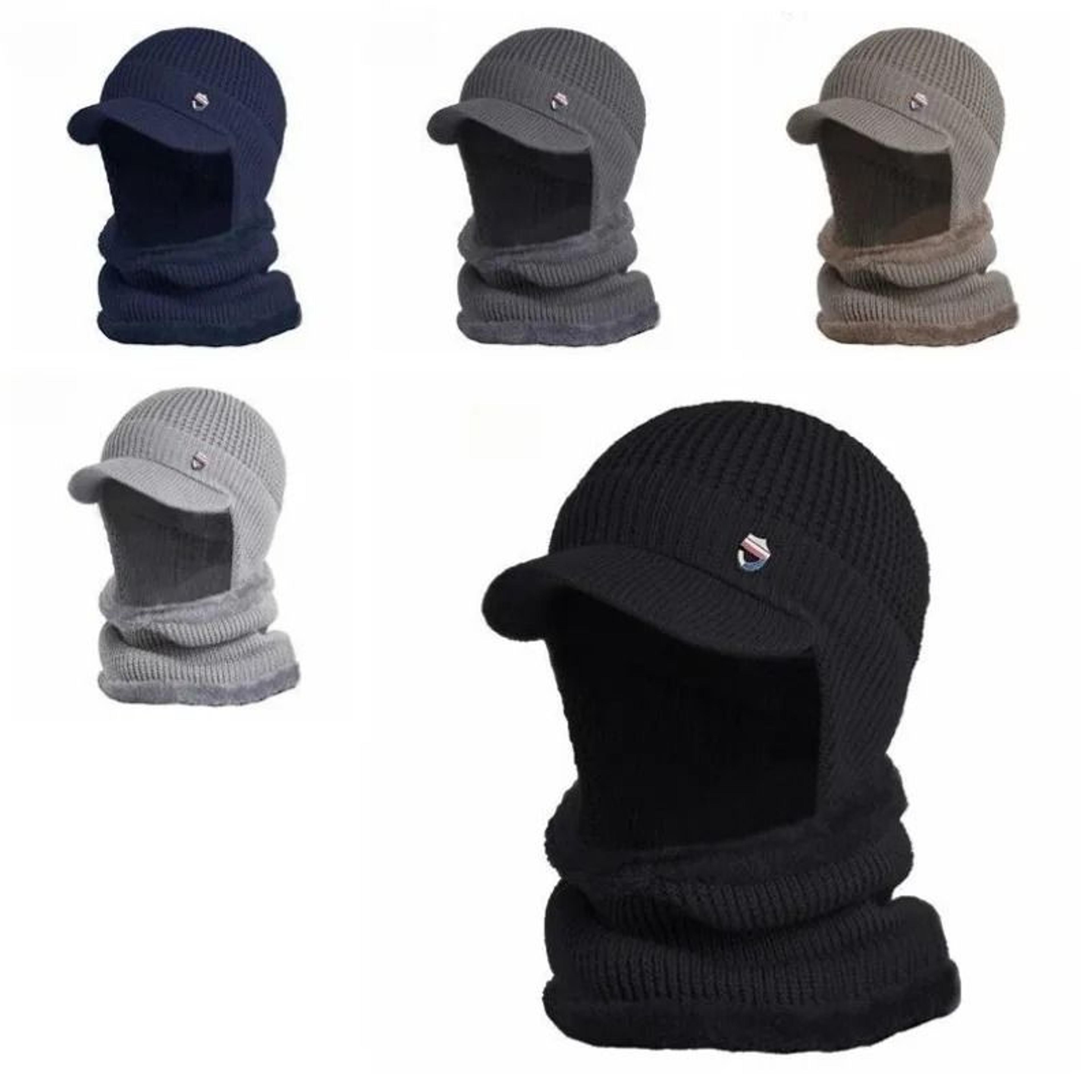 Fleece Lined Winter Balaclava Mask And Neck Scarf 5