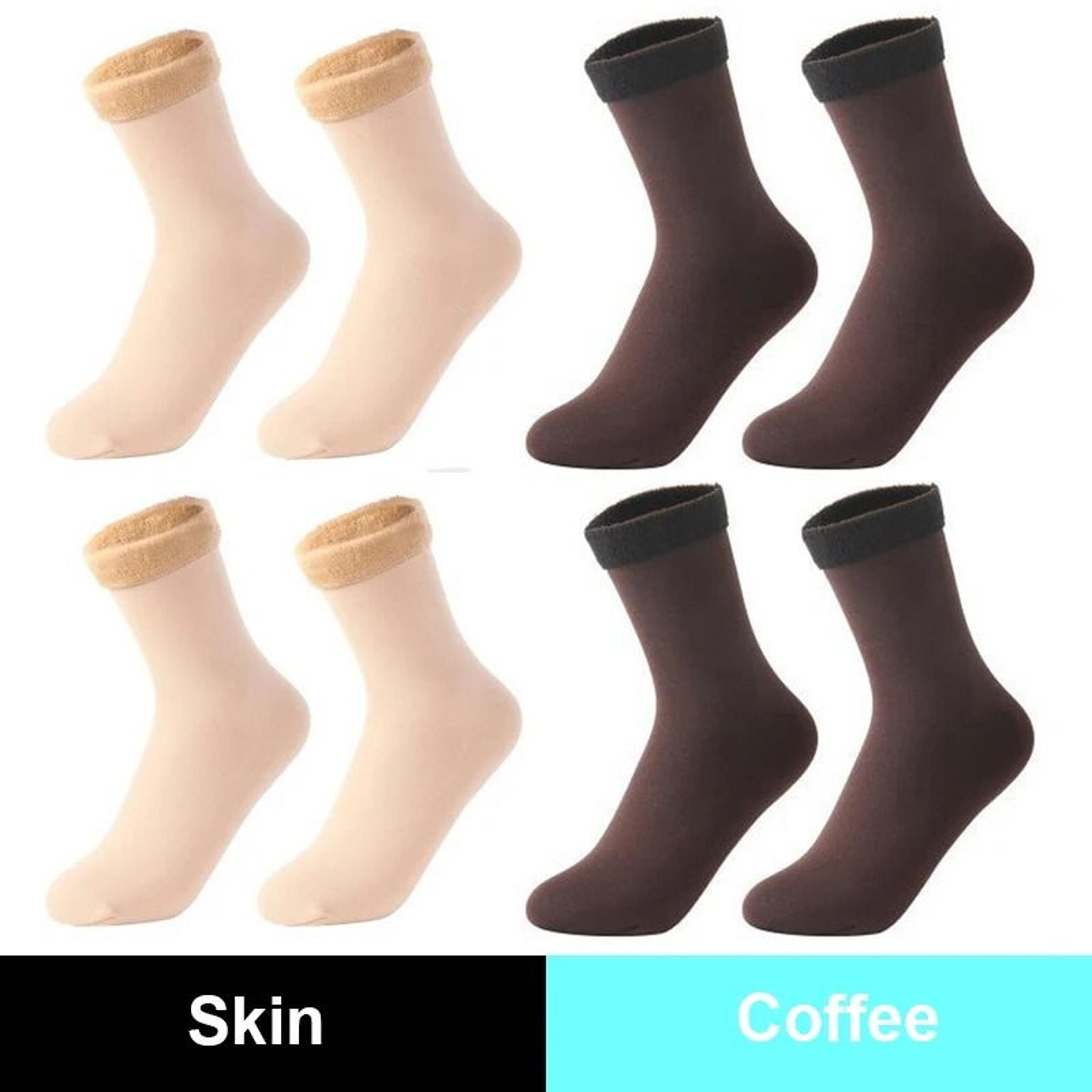 CozyCloud Thermal Wool Blend Winter Socks 14
