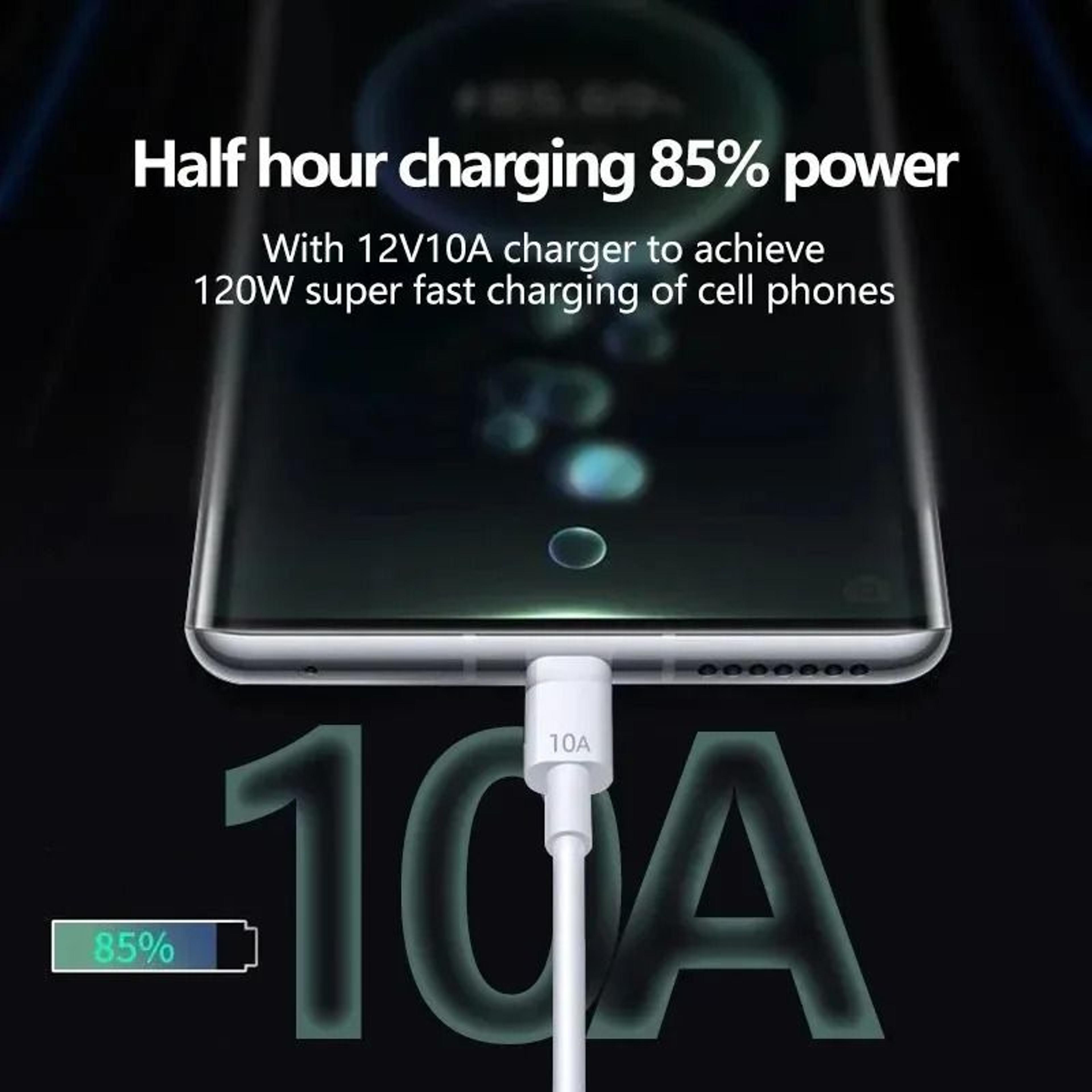 PowerFlow 120W USB C Fast Charging Cable 8