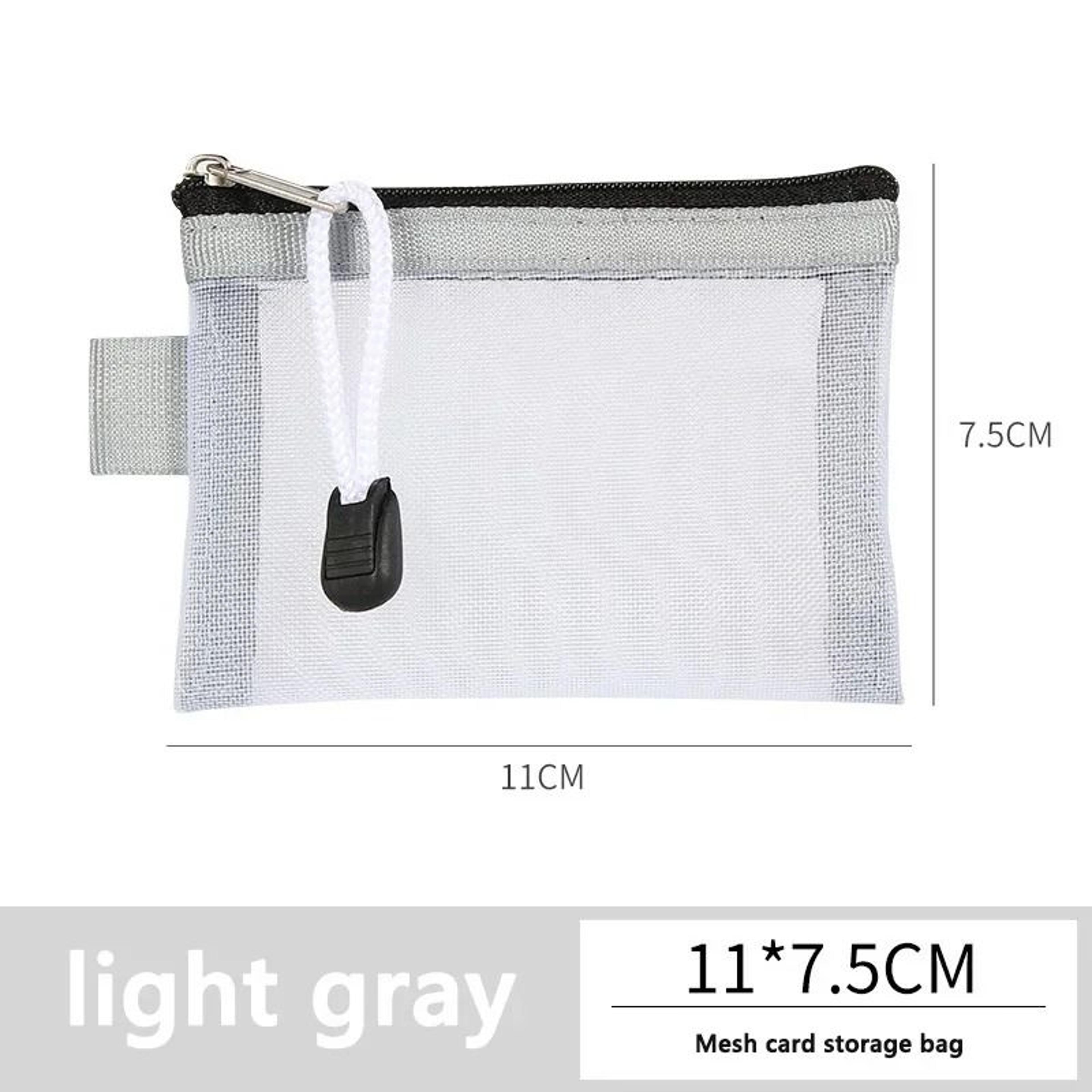 Portable Mesh Coin Purse And Cable Organizer 6