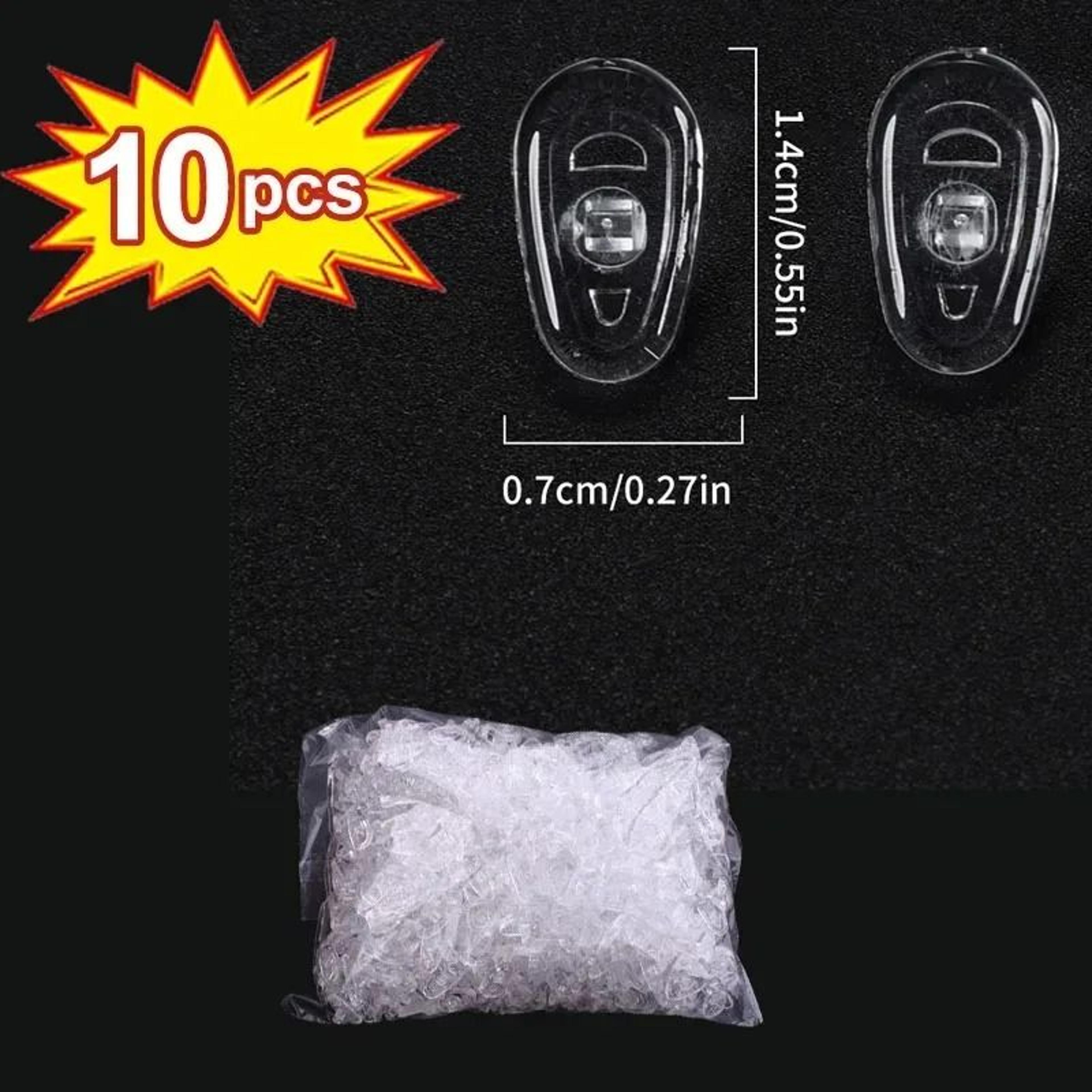 Clear Silicone Air Cushion Nose Pads For Secure Comfortable Everyday Eyeglass Fit 1