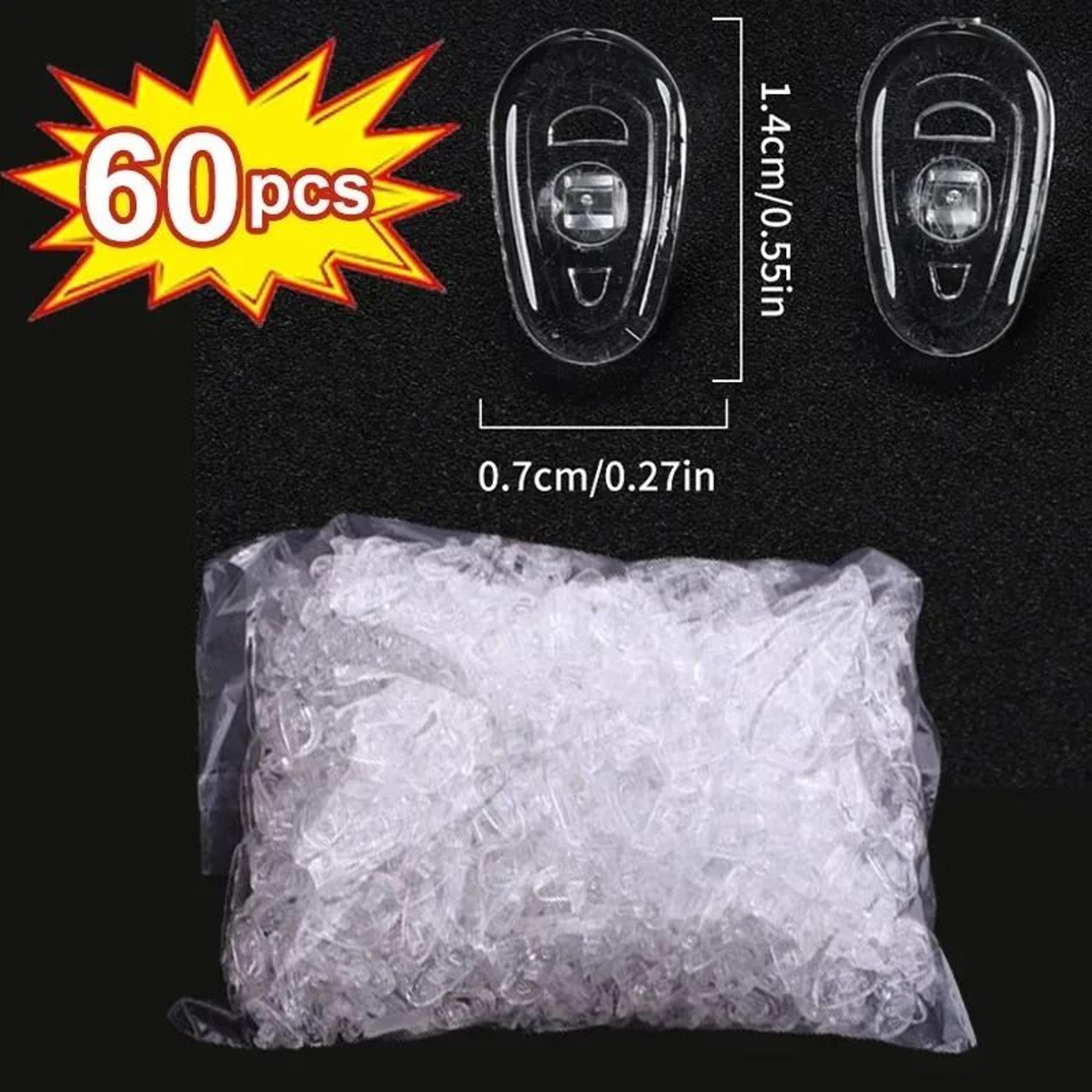 Clear Silicone Air Cushion Nose Pads For Secure Comfortable Everyday Eyeglass Fit 4