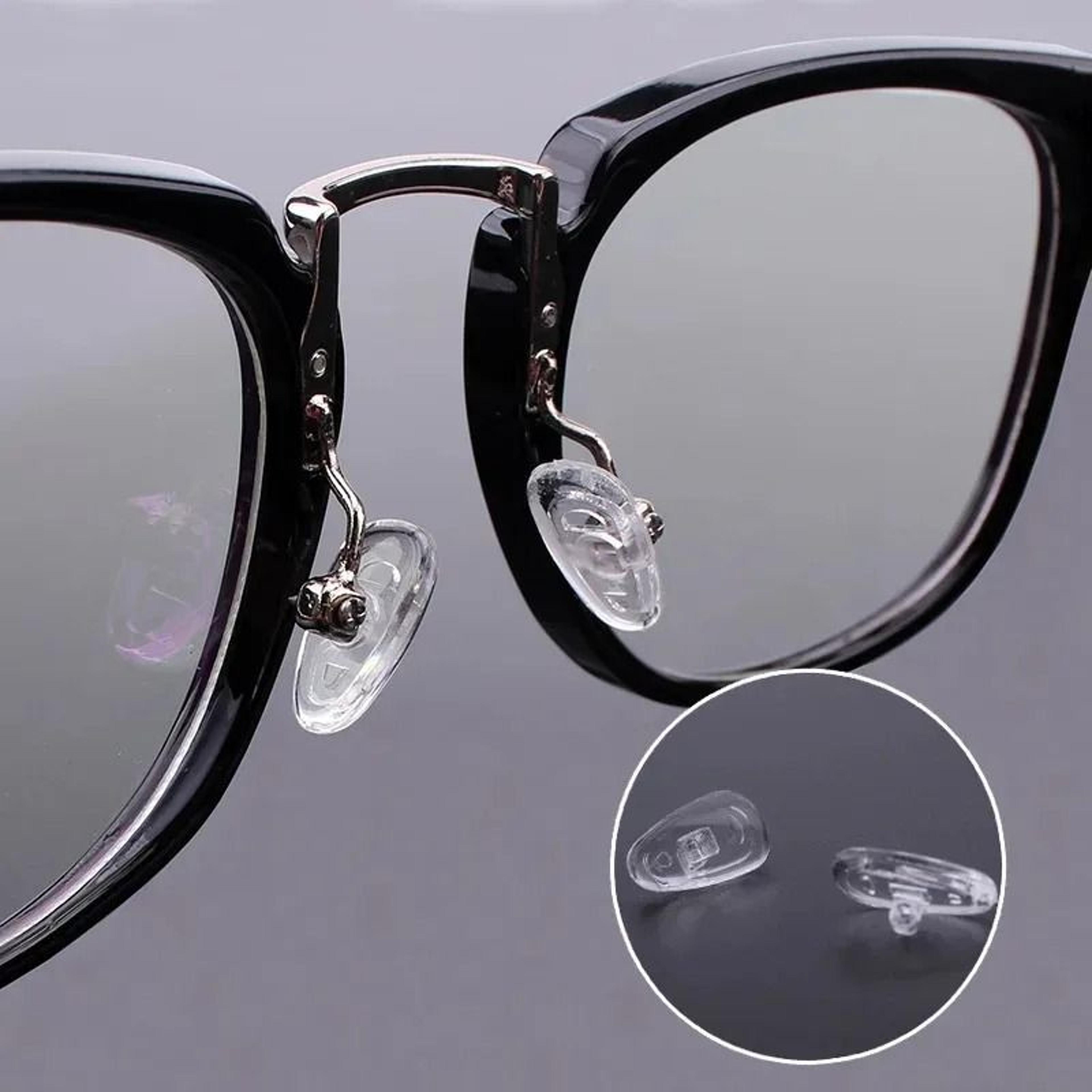 Clear Silicone Air Cushion Nose Pads For Secure Comfortable Everyday Eyeglass Fit 6